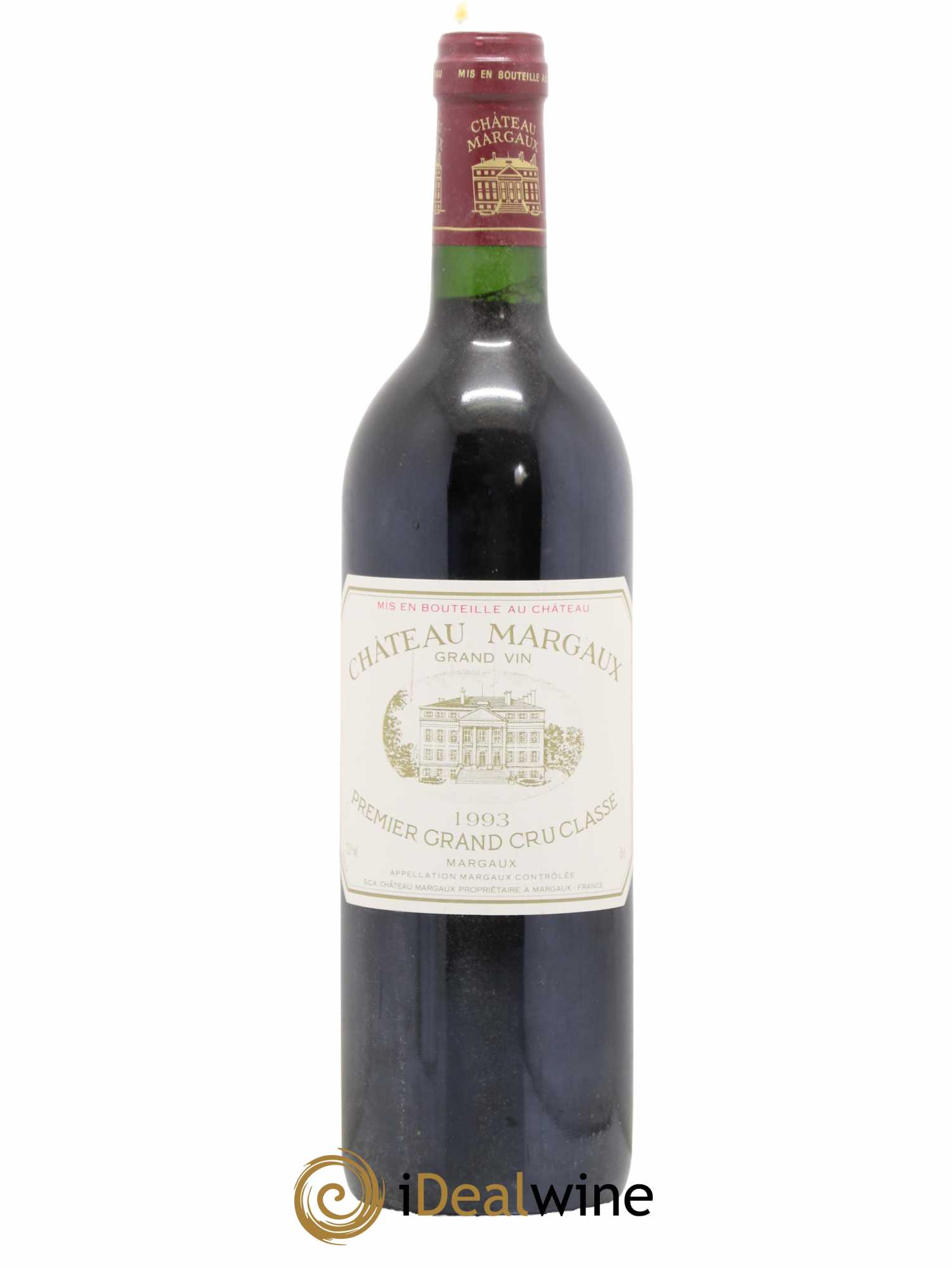 Château Margaux 1er Grand Cru Classé 1993 - Lot de 1 bouteille - 0