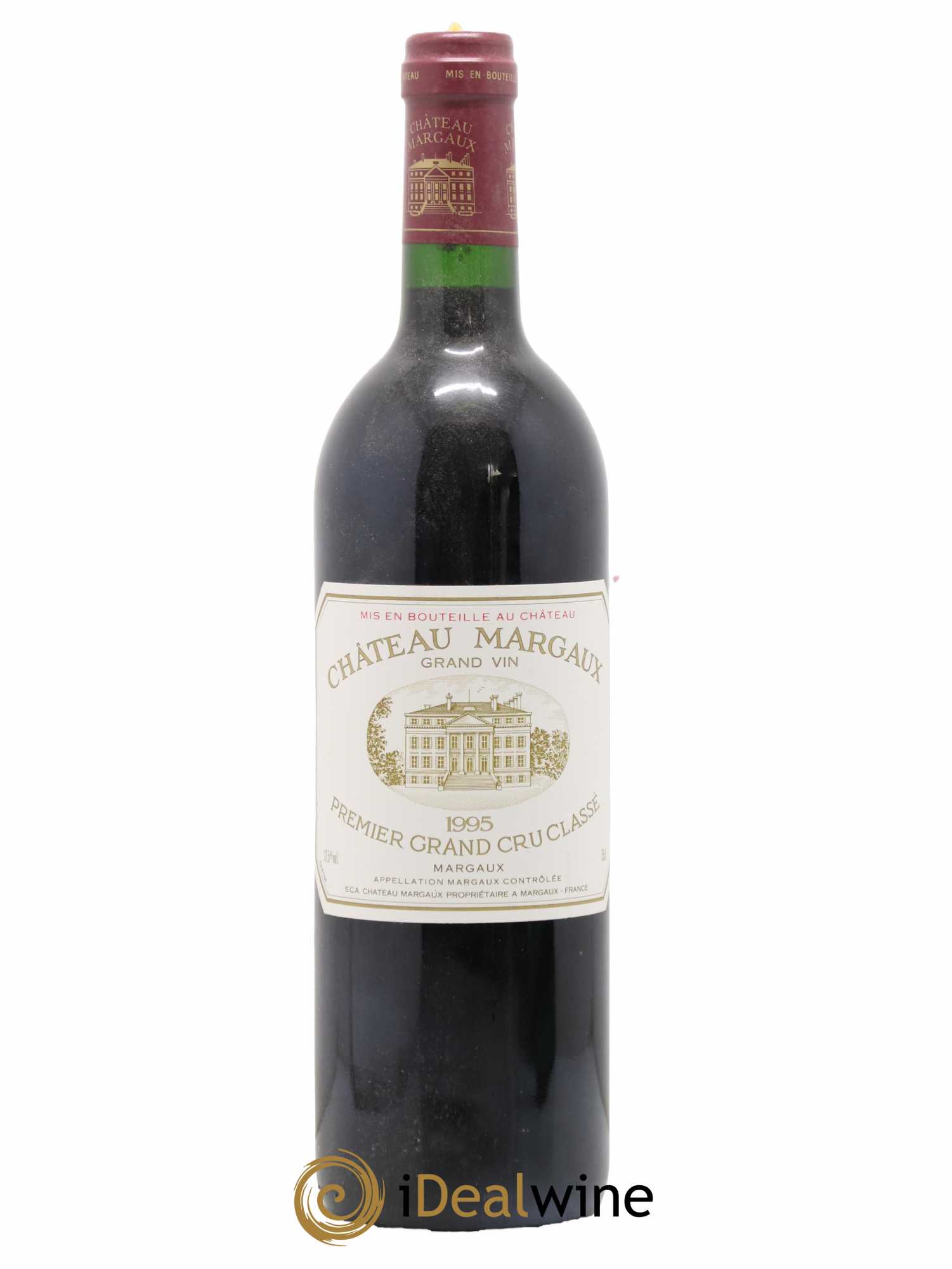 Château Margaux 1er Grand Cru Classé 1995 - Lot de 1 bouteille - 0
