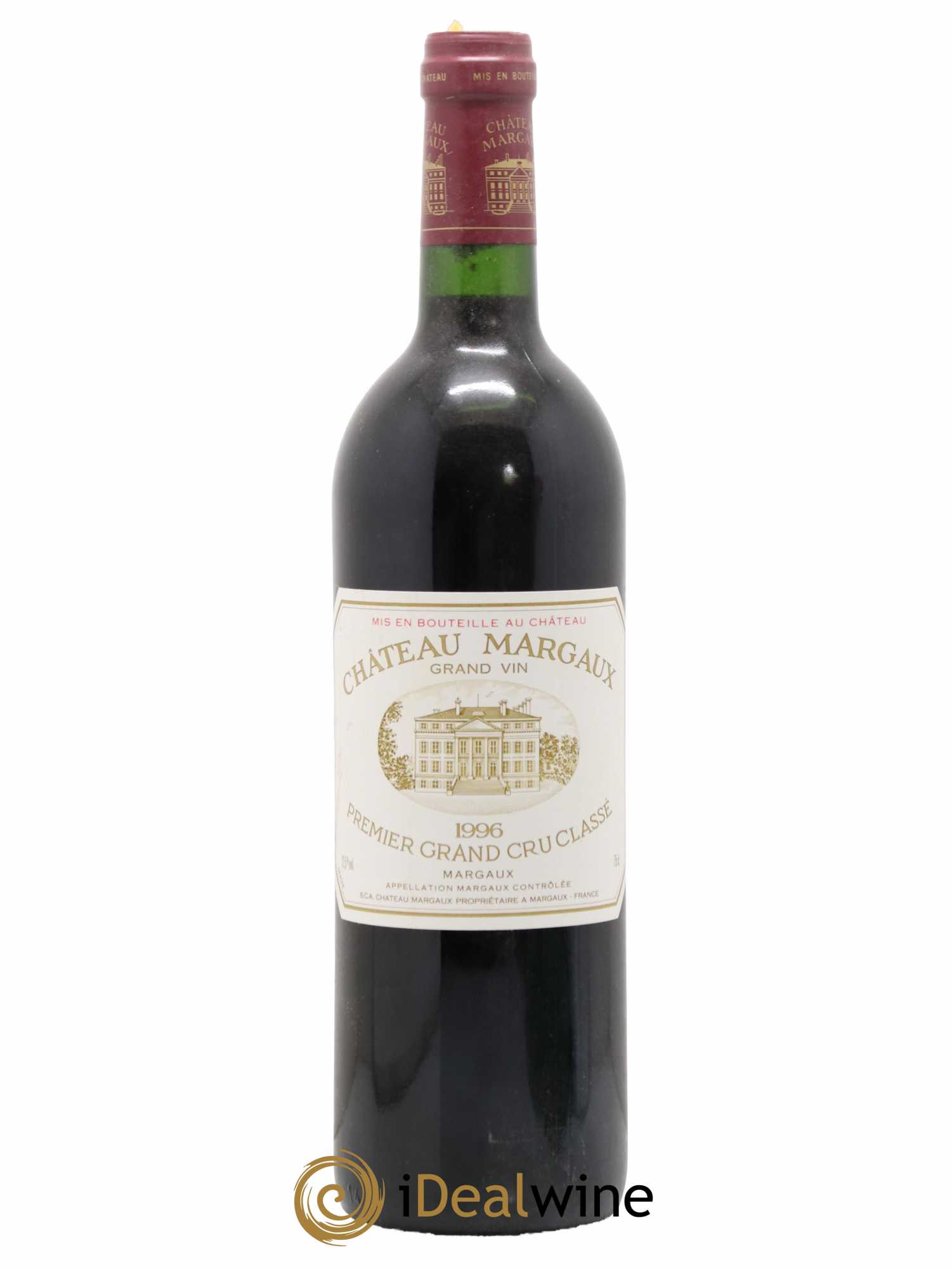 Château Margaux 1er Grand Cru Classé 1996 - Lot de 1 bouteille - 0