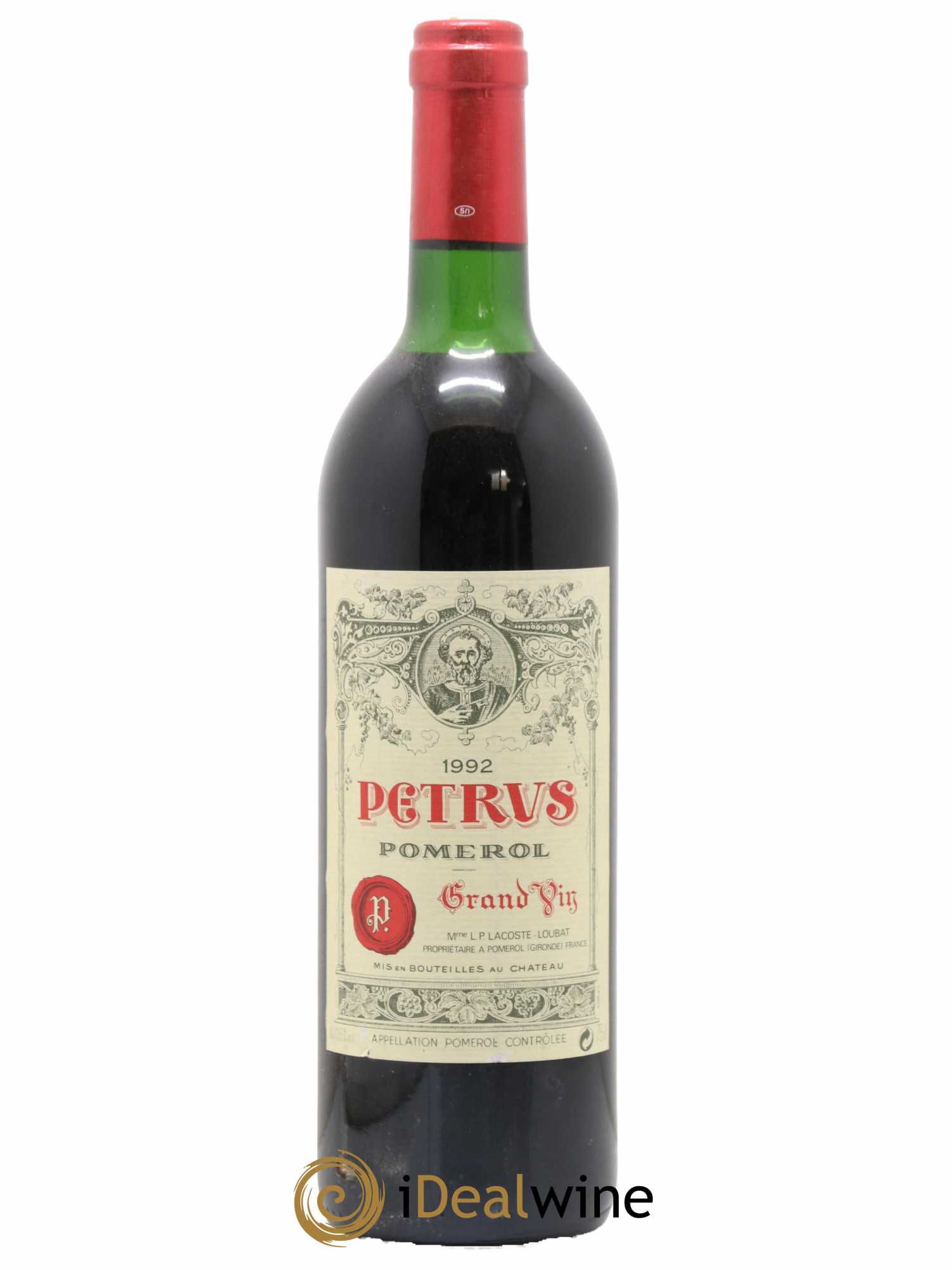 Petrus 1992 - Lot de 1 bouteille - 0