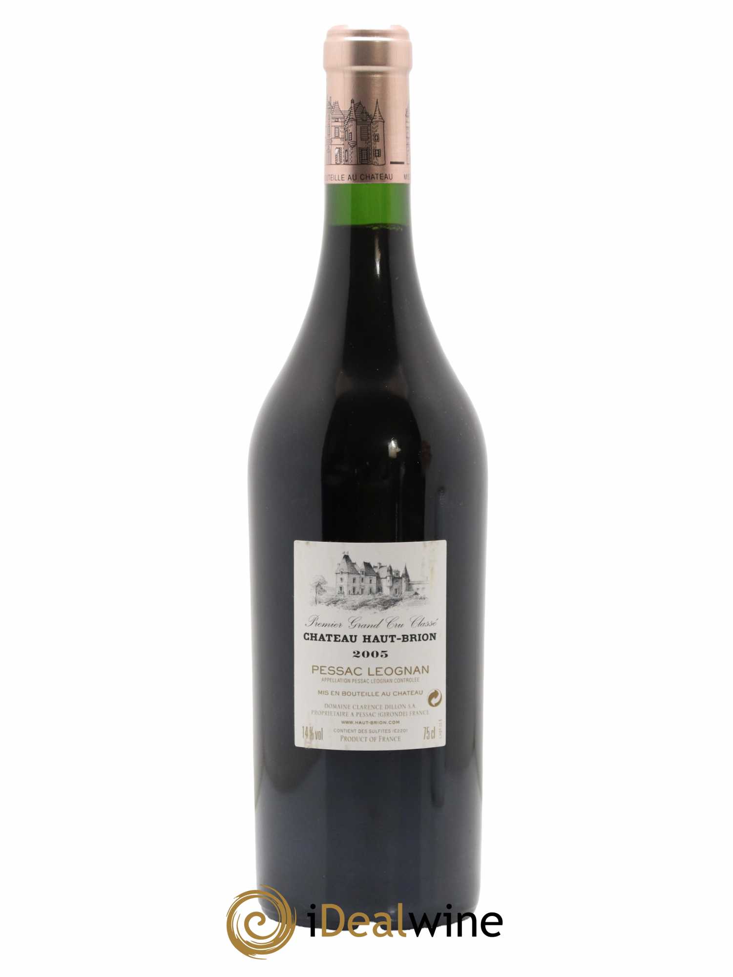 Château Haut Brion 1er Grand Cru Classé 2005 - Lot de 1 bouteille - 1