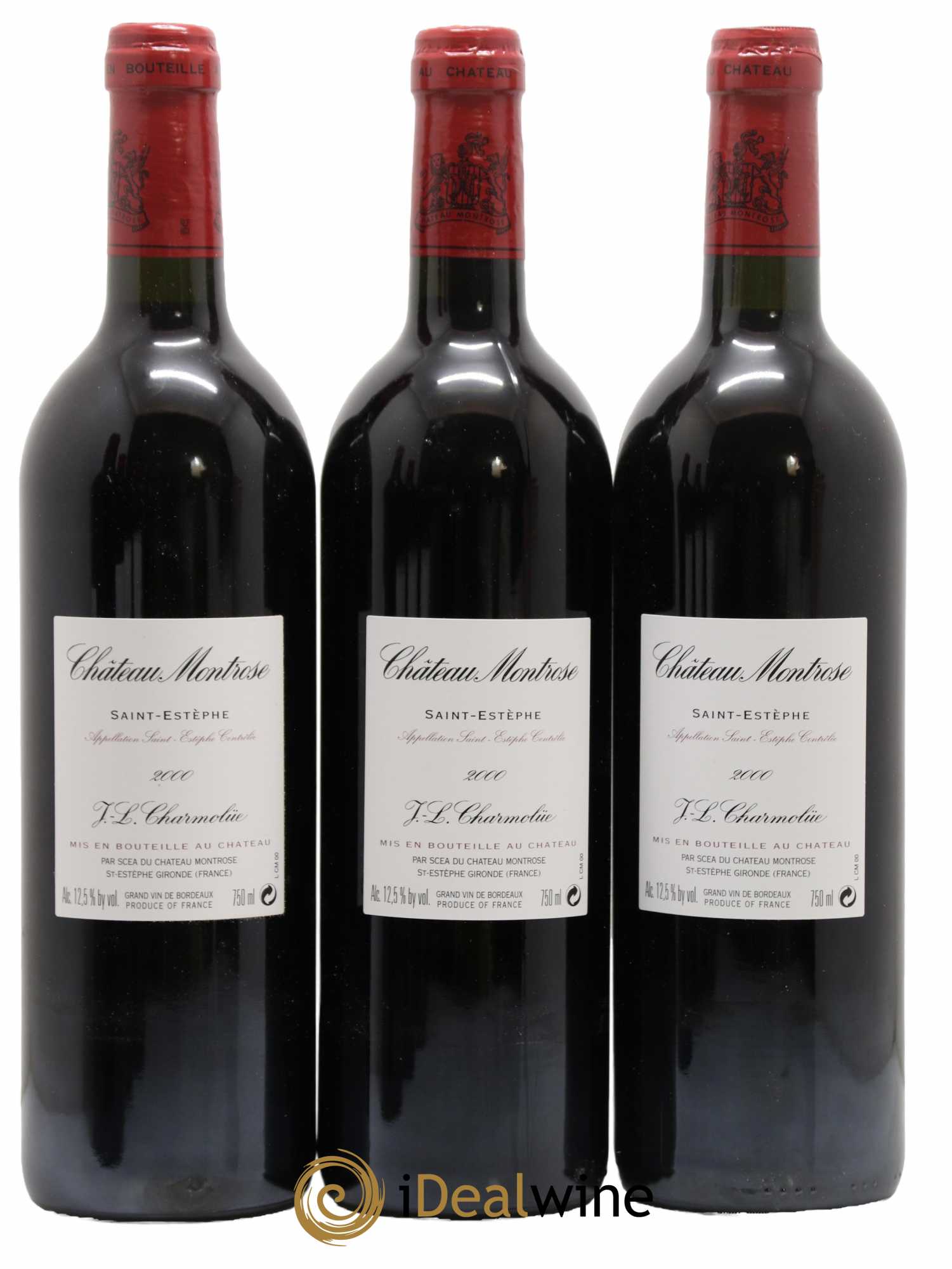 Château Montrose 2ème Grand Cru Classé 2000 - Lot de 12 bouteilles - 2