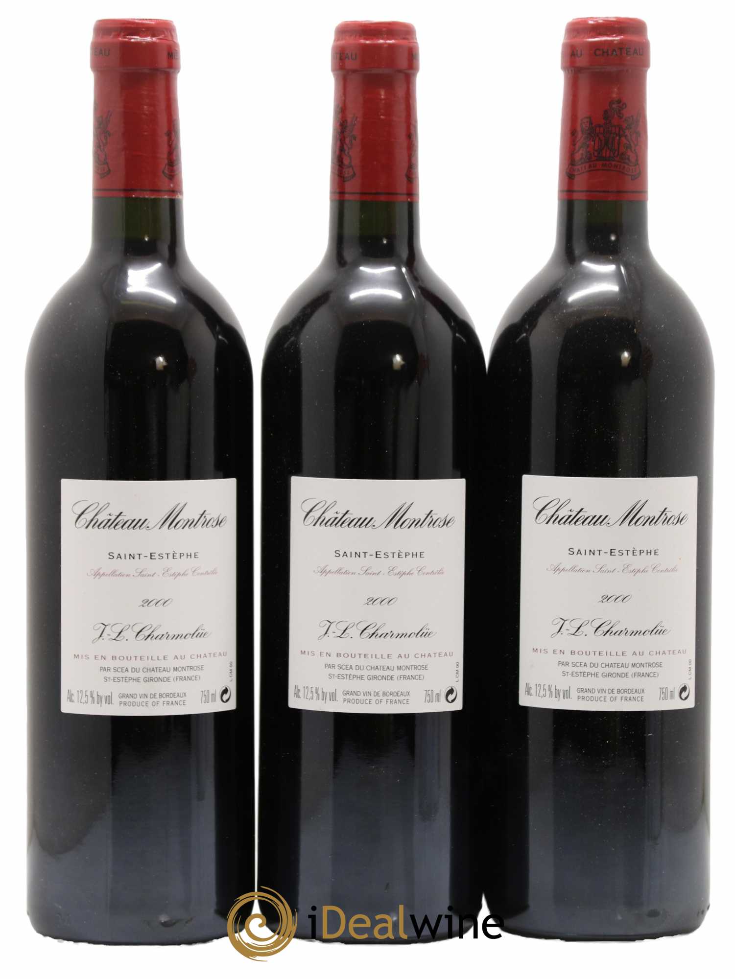 Château Montrose 2ème Grand Cru Classé 2000 - Lot de 12 bouteilles - 4