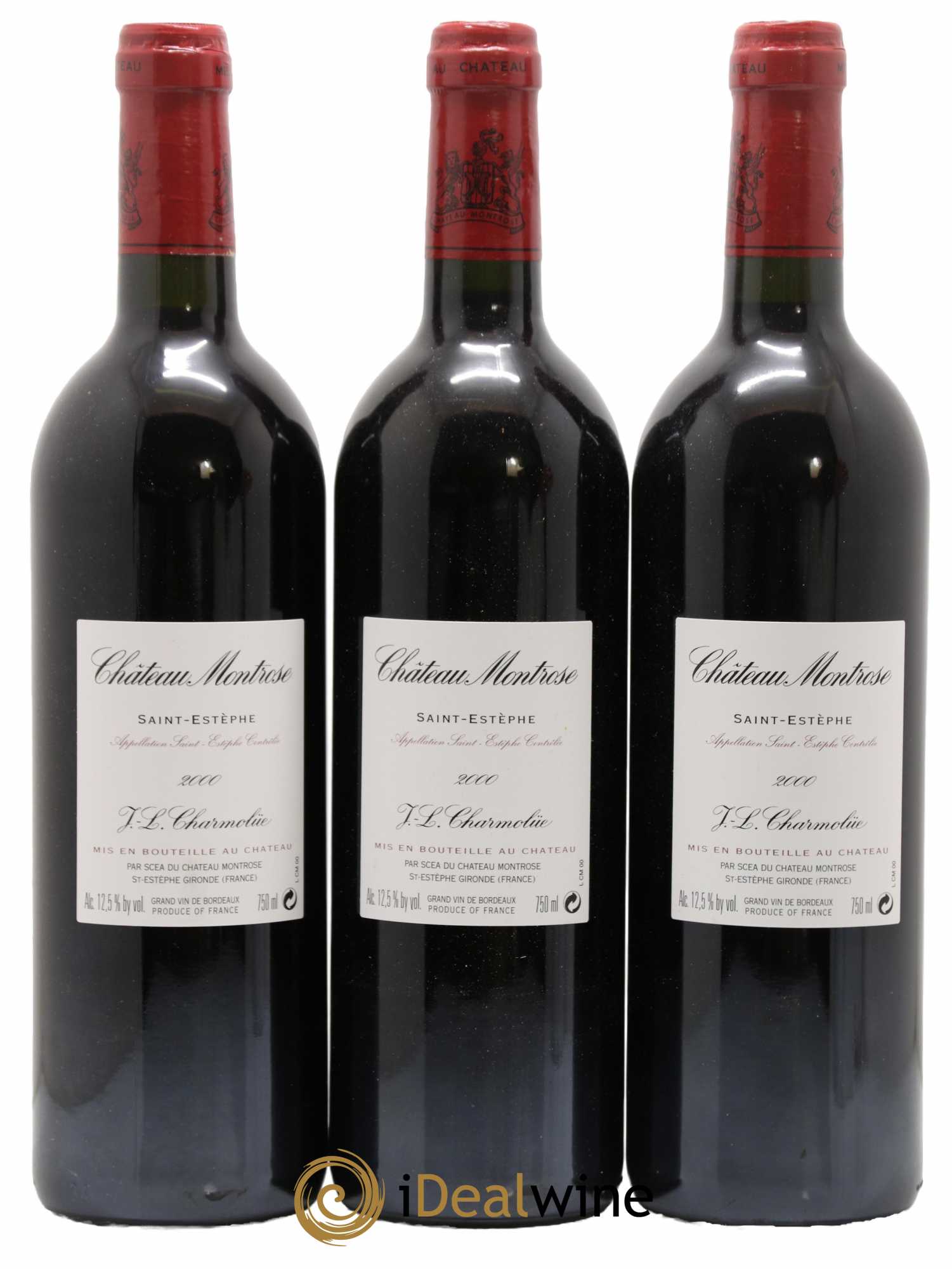 Château Montrose 2ème Grand Cru Classé 2000 - Lot de 12 bouteilles - 8