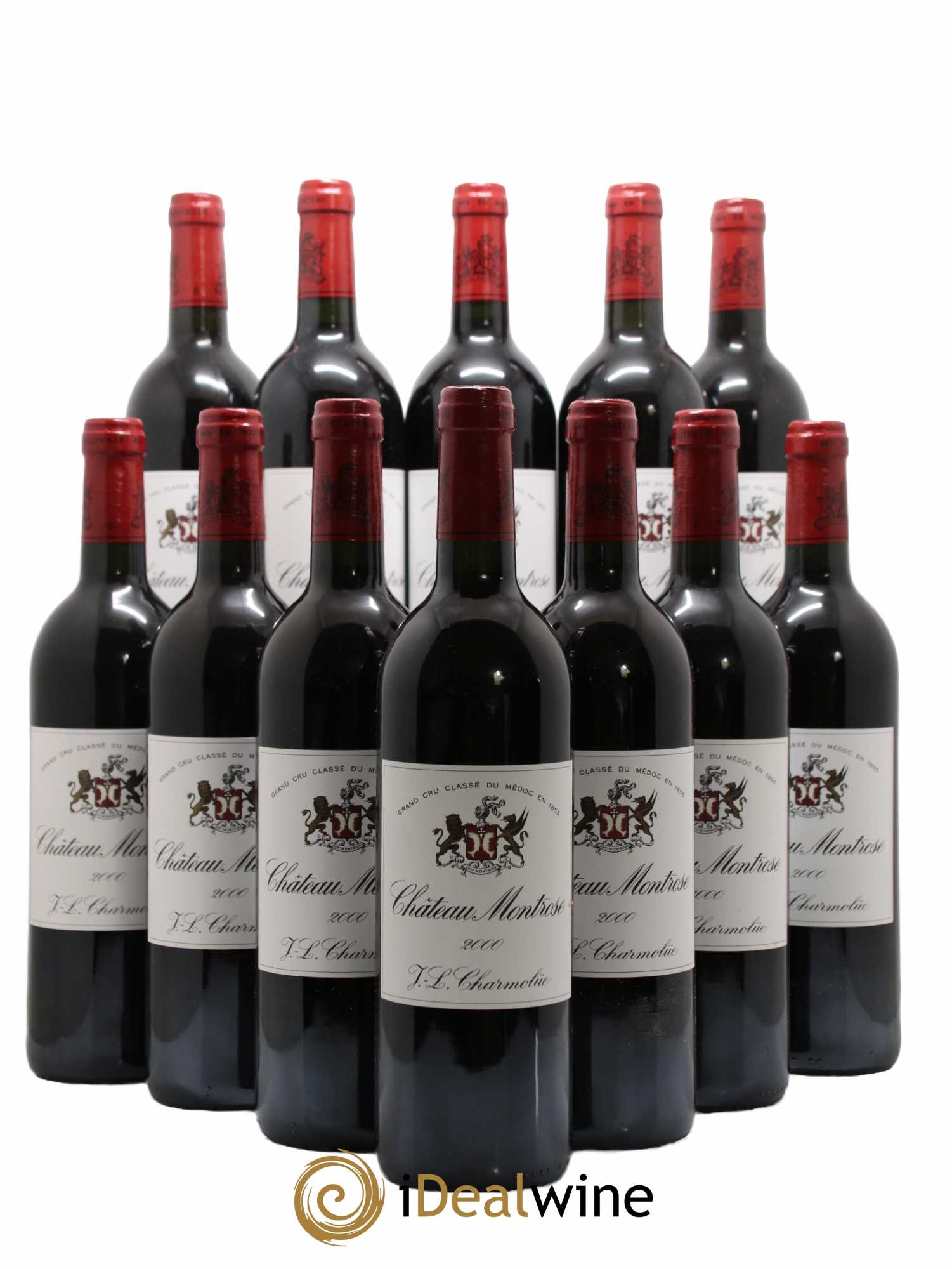 Château Montrose 2ème Grand Cru Classé 2000 - Lot de 12 bouteilles - 0