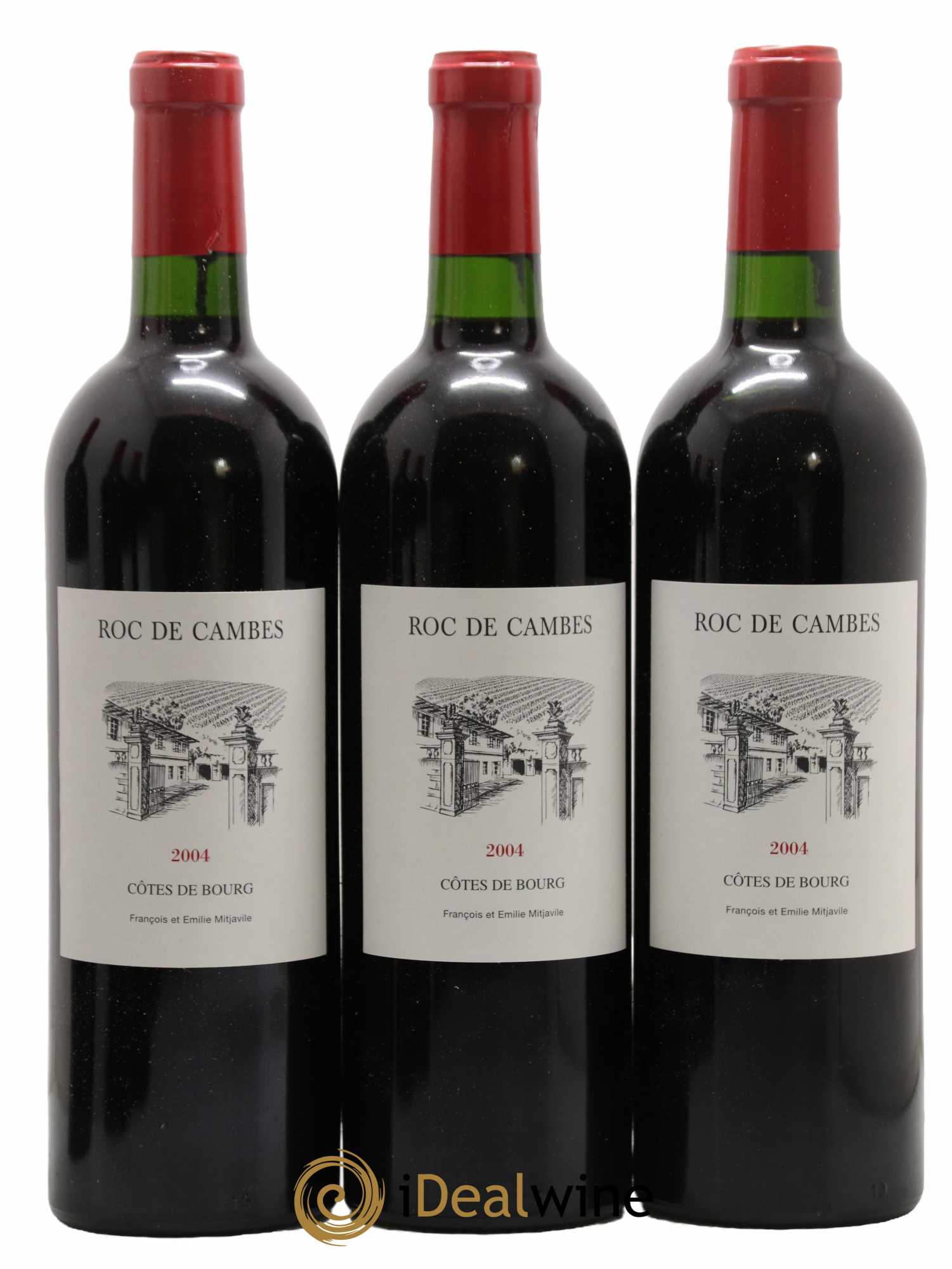 Roc de Cambes 2004 - Lot of 12 bottles - 2