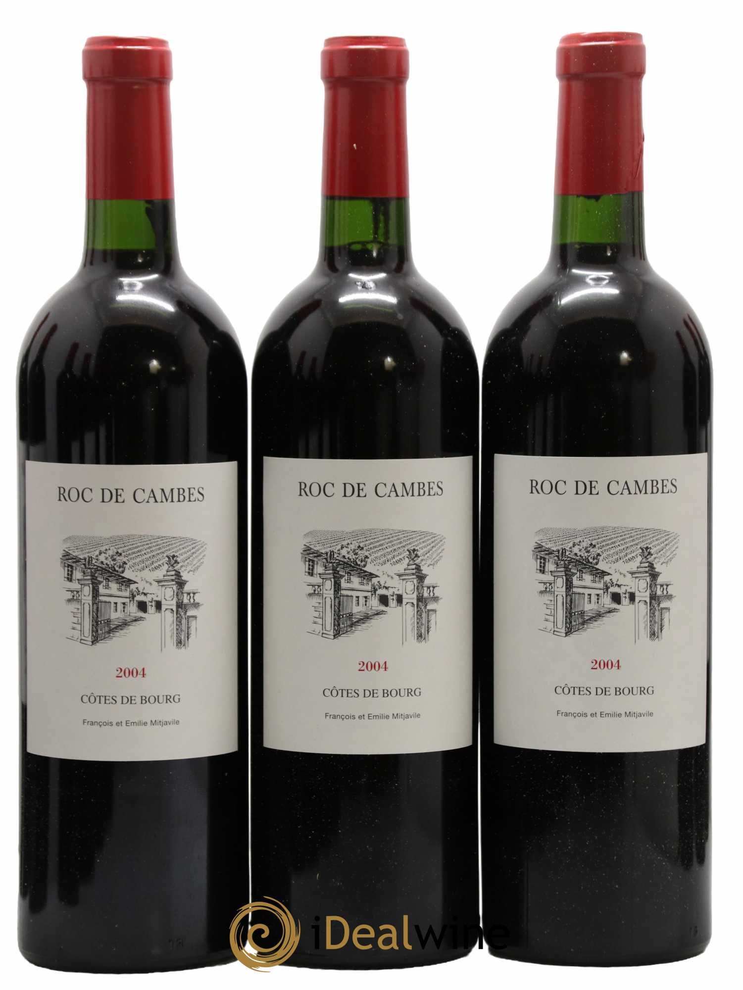 Roc de Cambes 2004 - Lot of 12 bottles - 4