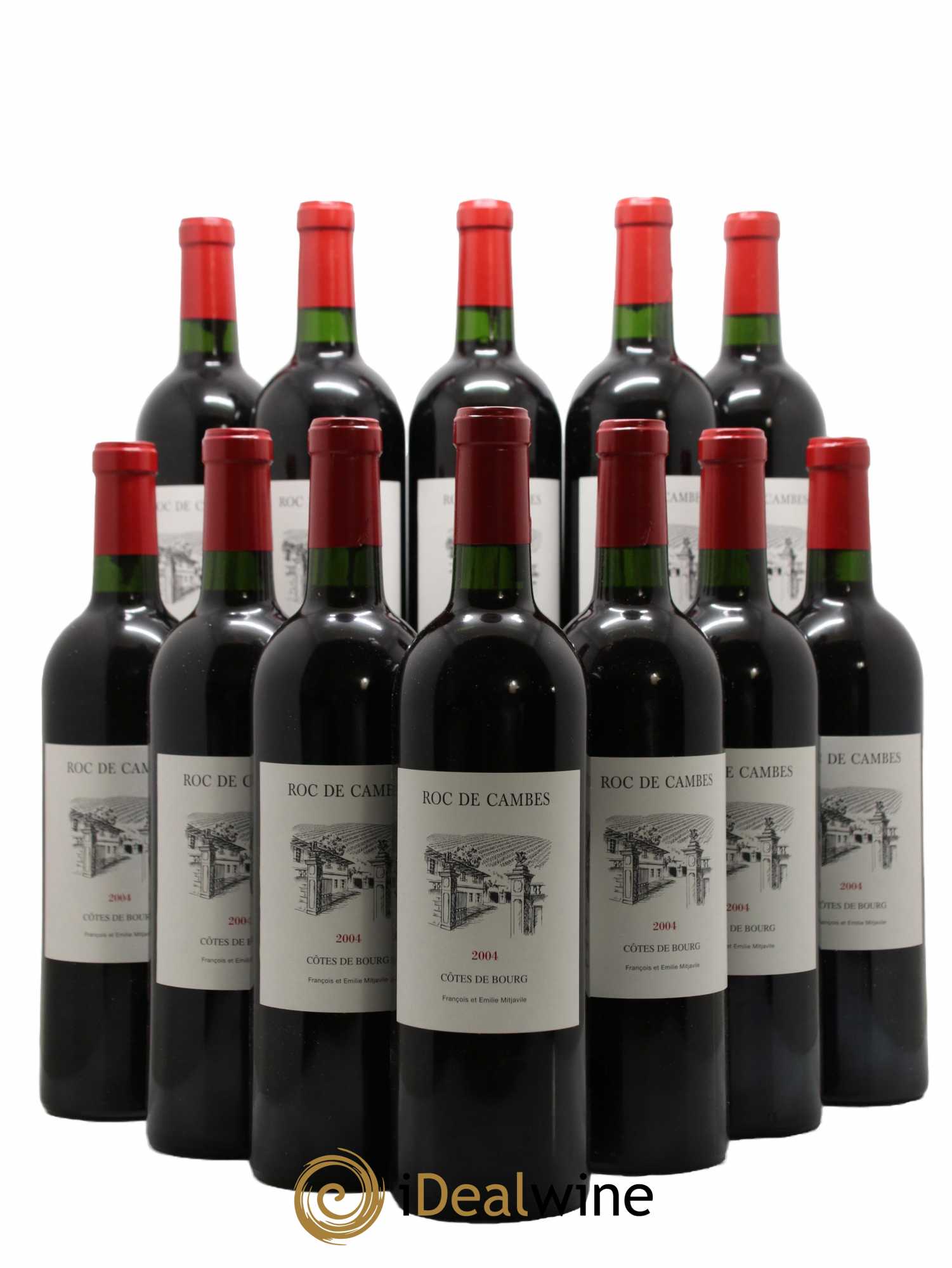 Roc de Cambes 2004 - Lot of 12 bottles - 0