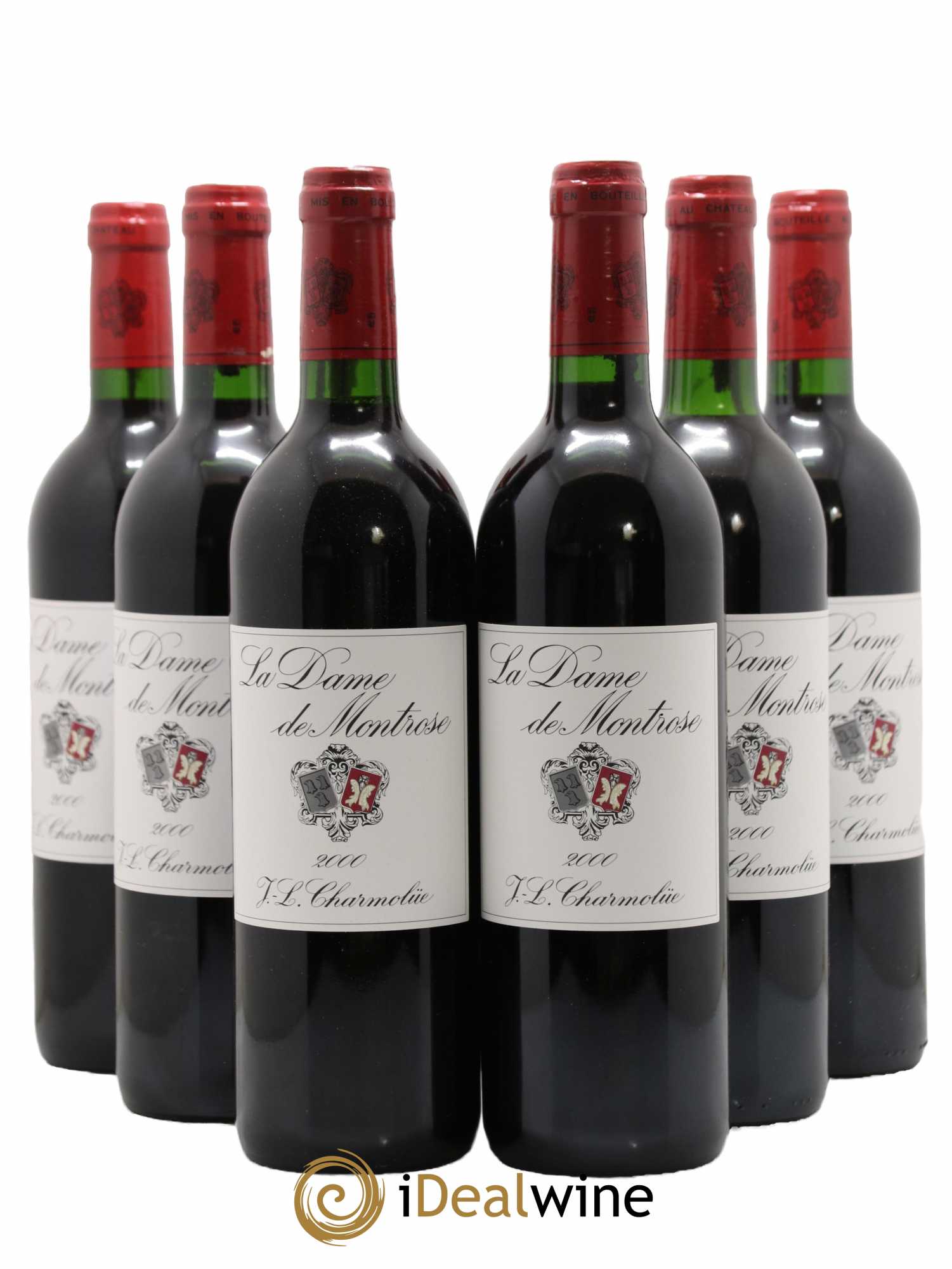 La Dame de Montrose Second Vin 2000 - Lot de 6 bouteilles - 0
