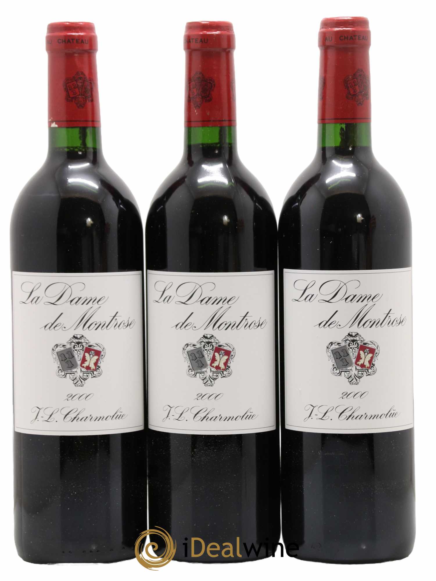 La Dame de Montrose Second Vin 2000 - Lot de 3 bouteilles - 0