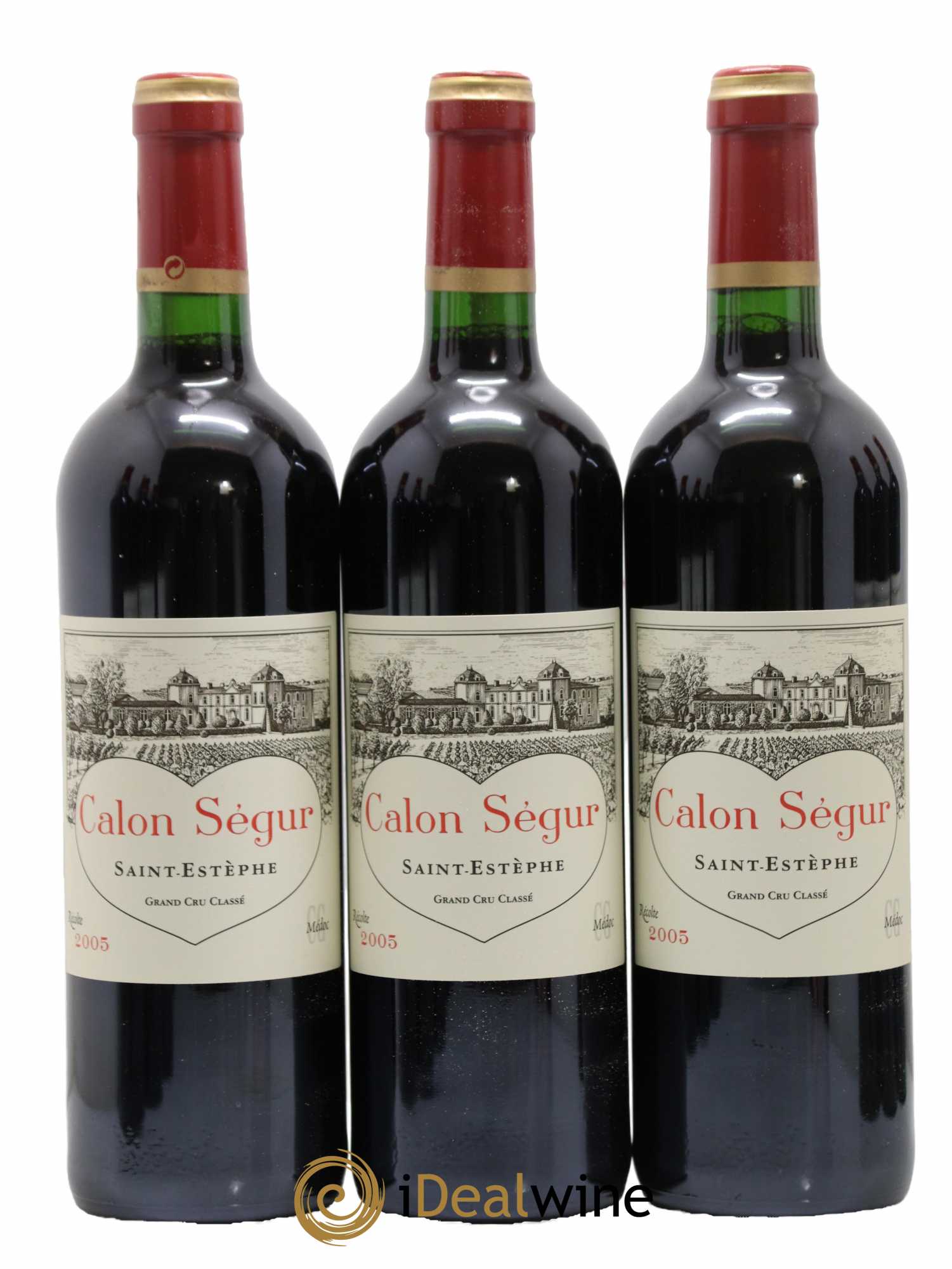 Château Calon Ségur 3ème Grand Cru Classé 2005 - Lot de 12 bouteilles - 3