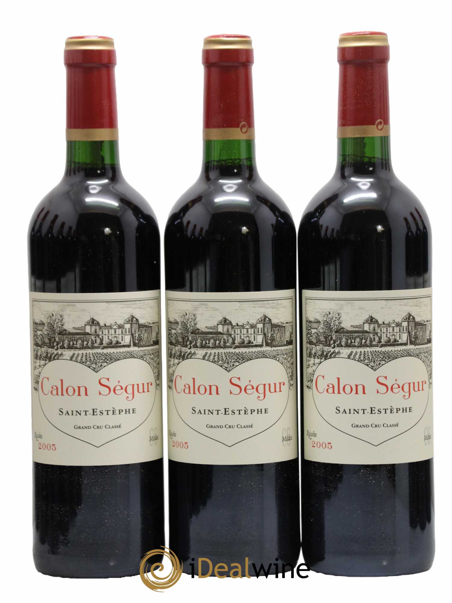 Château Calon Ségur 3ème Grand Cru Classé 2005 - Lot de 12 bouteilles - 4