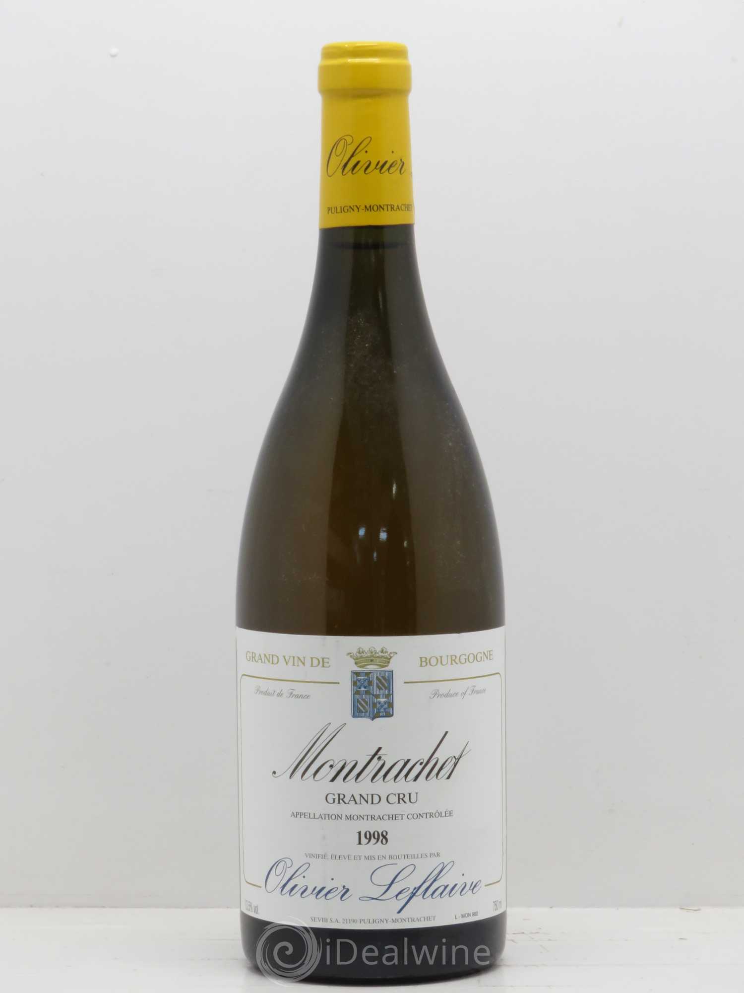 Montrachet Grand Cru Olivier Leflaive 1998 - Lot de 1 bouteille - 0