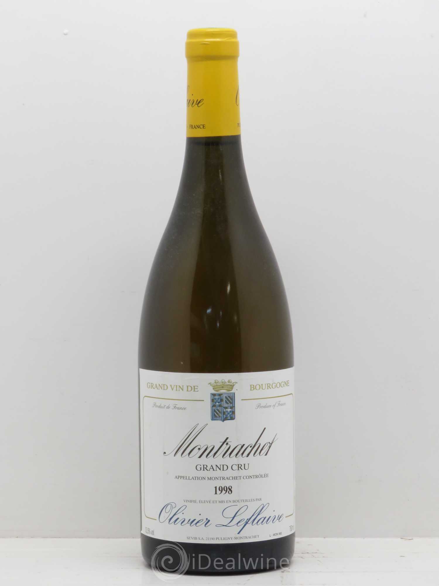 Montrachet Grand Cru Olivier Leflaive 1998 - Lot de 1 bouteille - 0