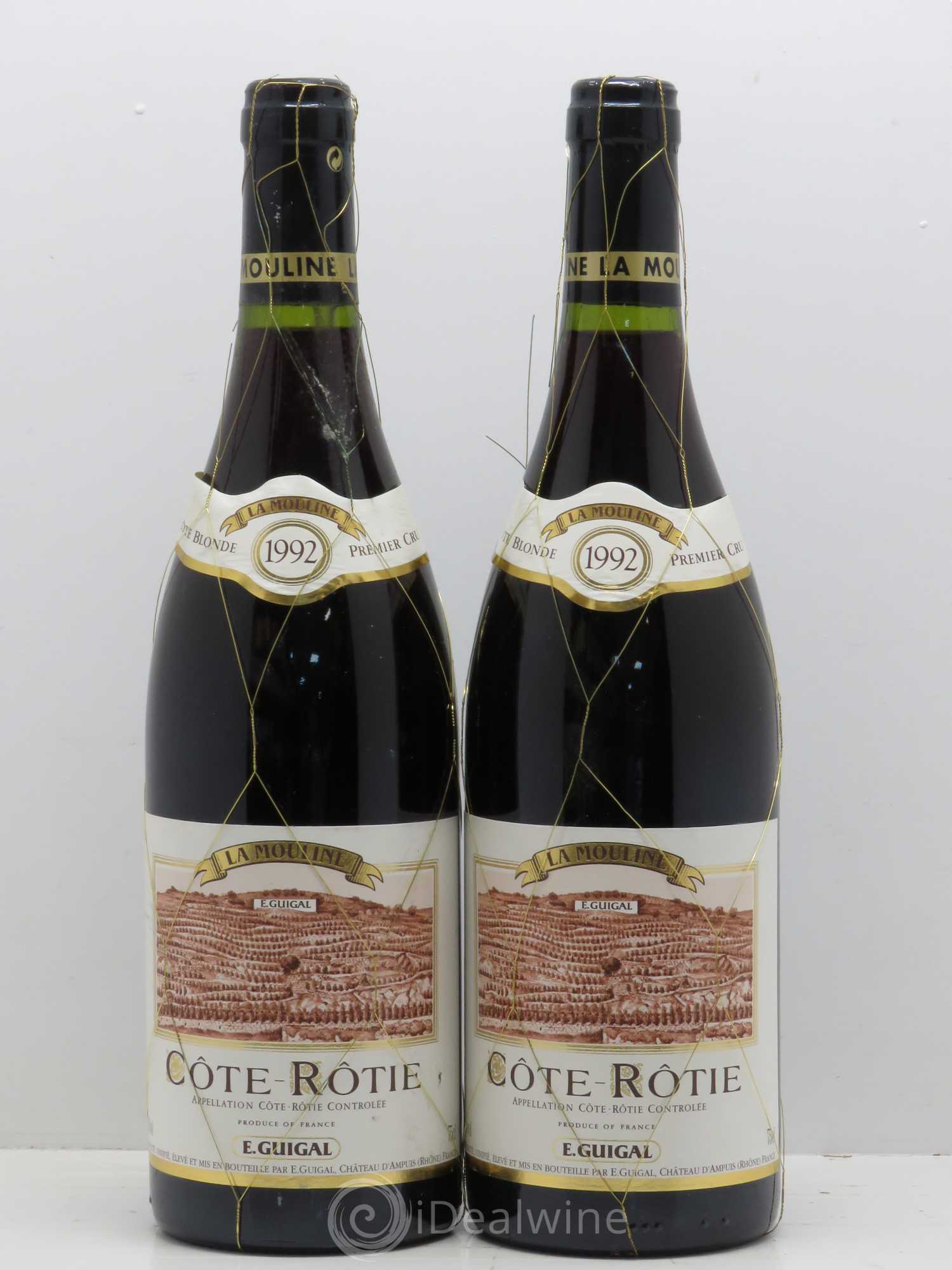 Côte-Rôtie La Mouline Guigal 1992 - Lot de 2 bouteilles - 0