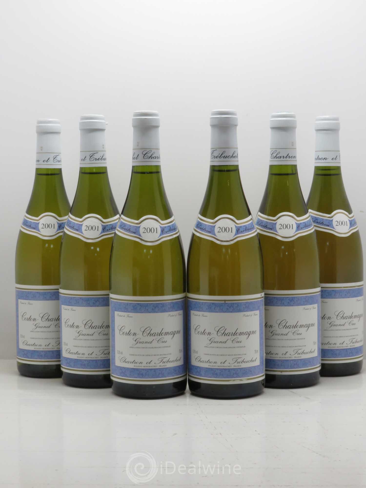 Corton-Charlemagne Grand Cru Chartron et Trebuchet 2001 - Lot de 6 bouteilles - 0