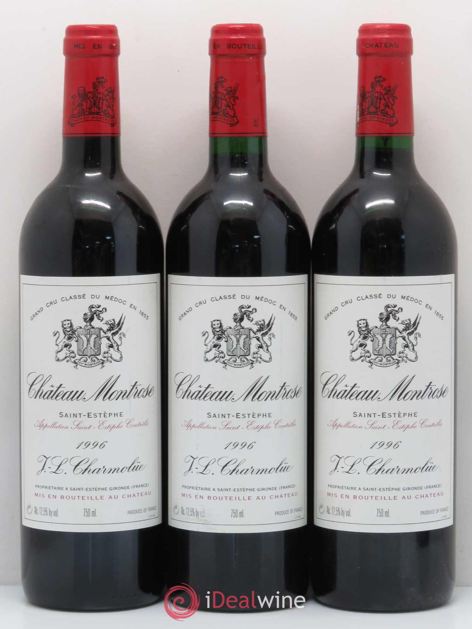 Château Montrose 2ème Grand Cru Classé 1996 - Lot de 6 bouteilles - 2