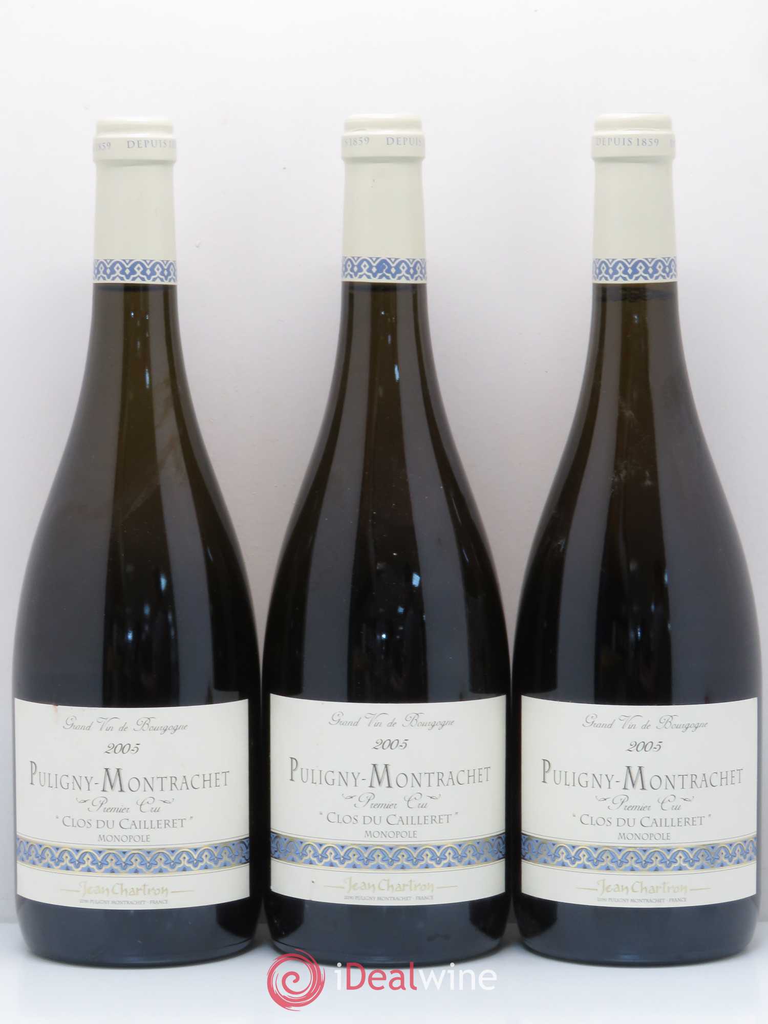 Puligny-Montrachet 1er Cru Clos du cailleret Jean Chartron (Domaine) 2005 - Lot de 6 bouteilles - 3
