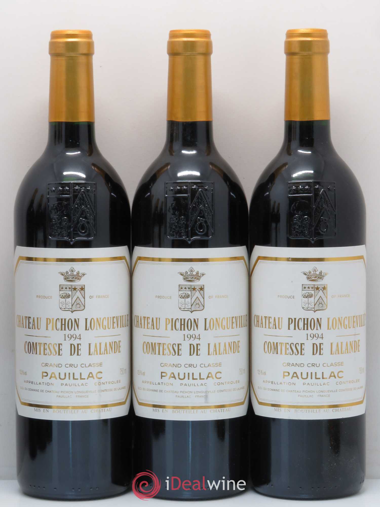 Château Pichon Longueville Comtesse de Lalande 2ème Grand Cru Classé 1994 - Lot de 6 bouteilles - 1