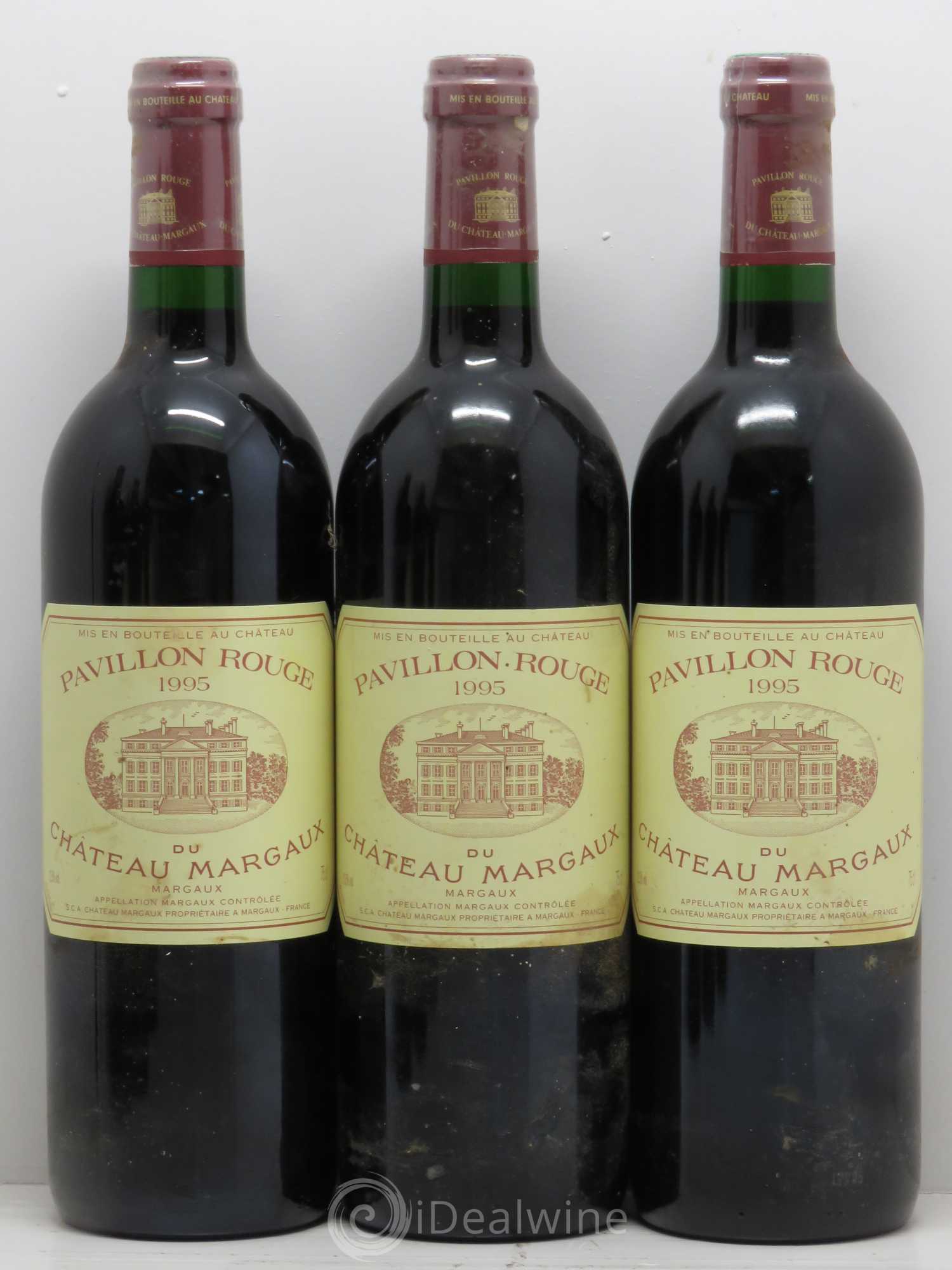 Pavillon Rouge du Château Margaux Second Vin 1995 - Lot de 6 bouteilles - 1
