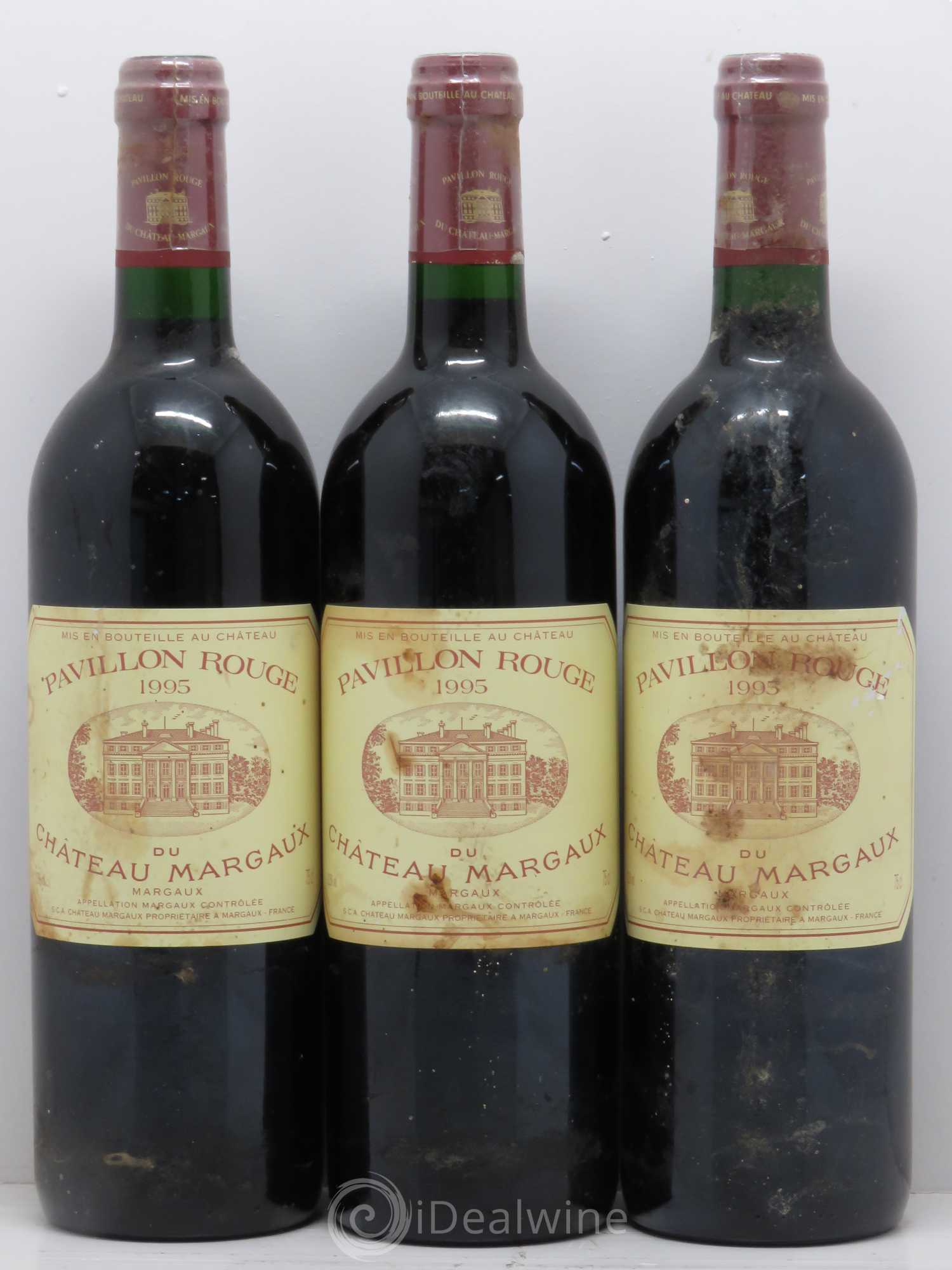 Pavillon Rouge du Château Margaux Second Vin 1995 - Lot de 6 bouteilles - 2