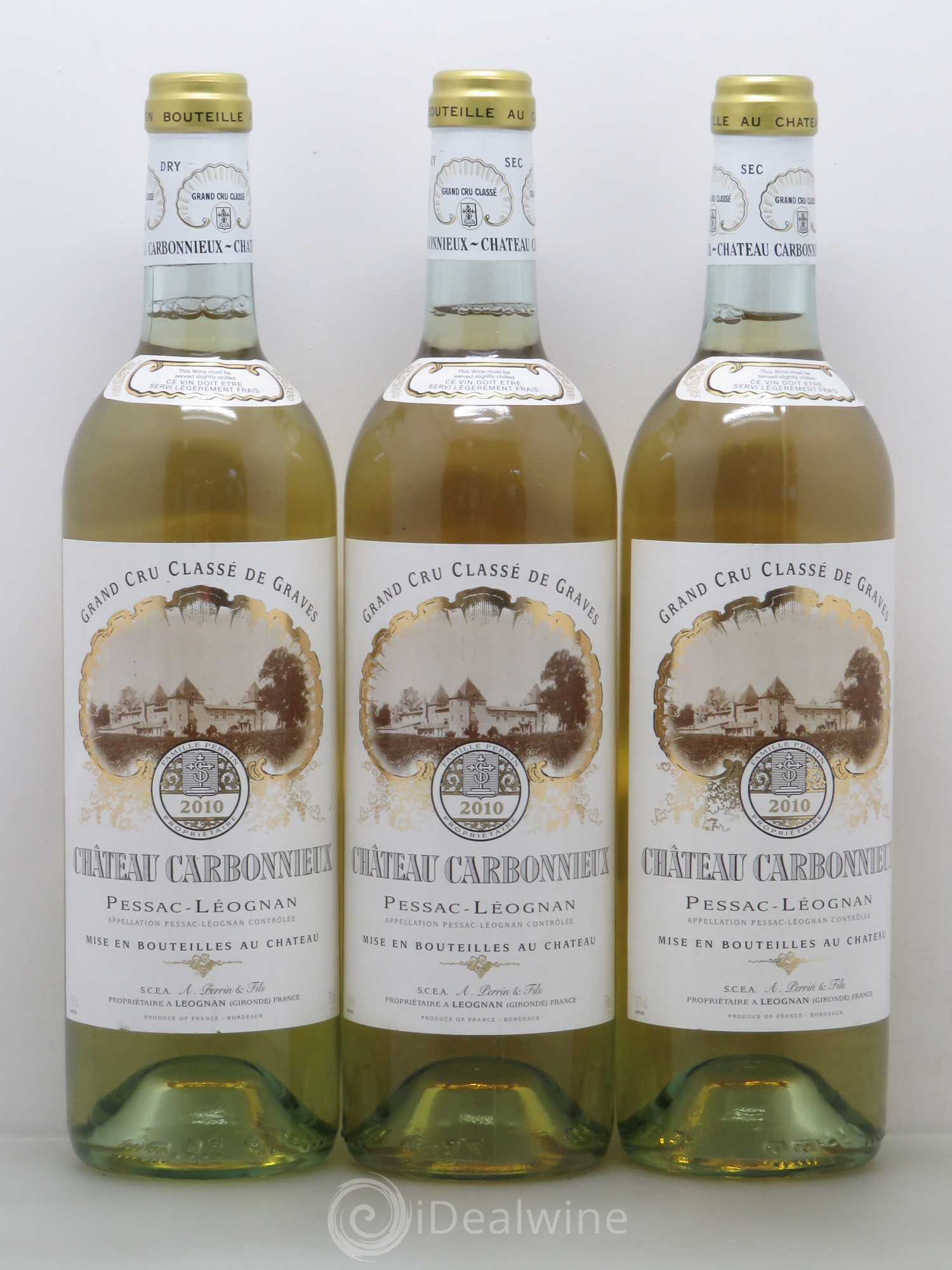 Château Carbonnieux Cru Classé de Graves 2010 - Lot de 6 bouteilles - 2