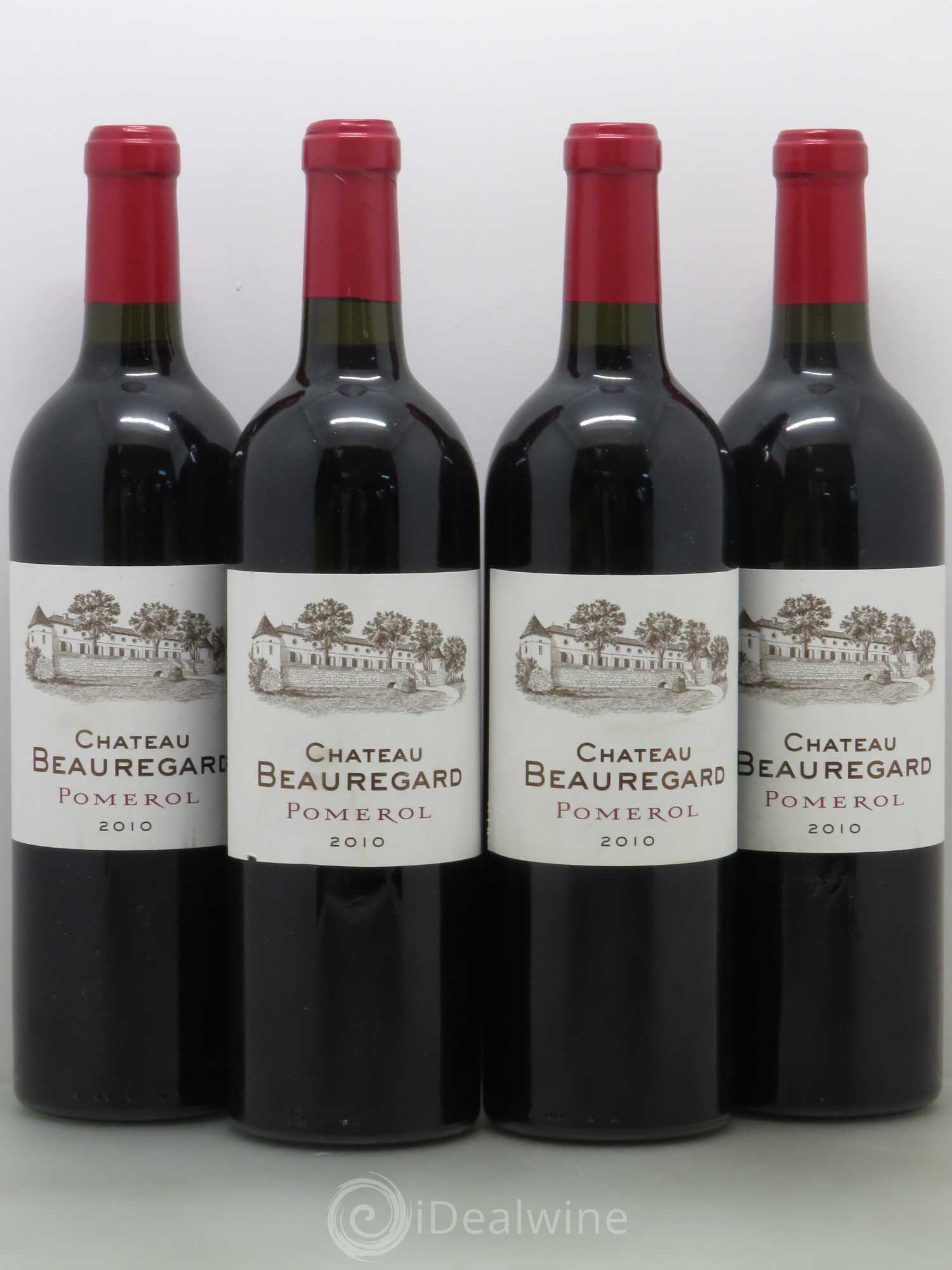 Château Beauregard 2010 - Lot de 4 bouteilles - 0