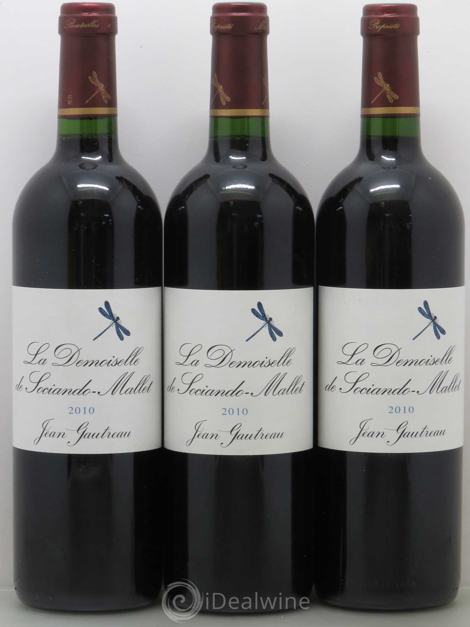 Demoiselle de Sociando Mallet Second Vin 2010 - Lot de 6 bouteilles - 2
