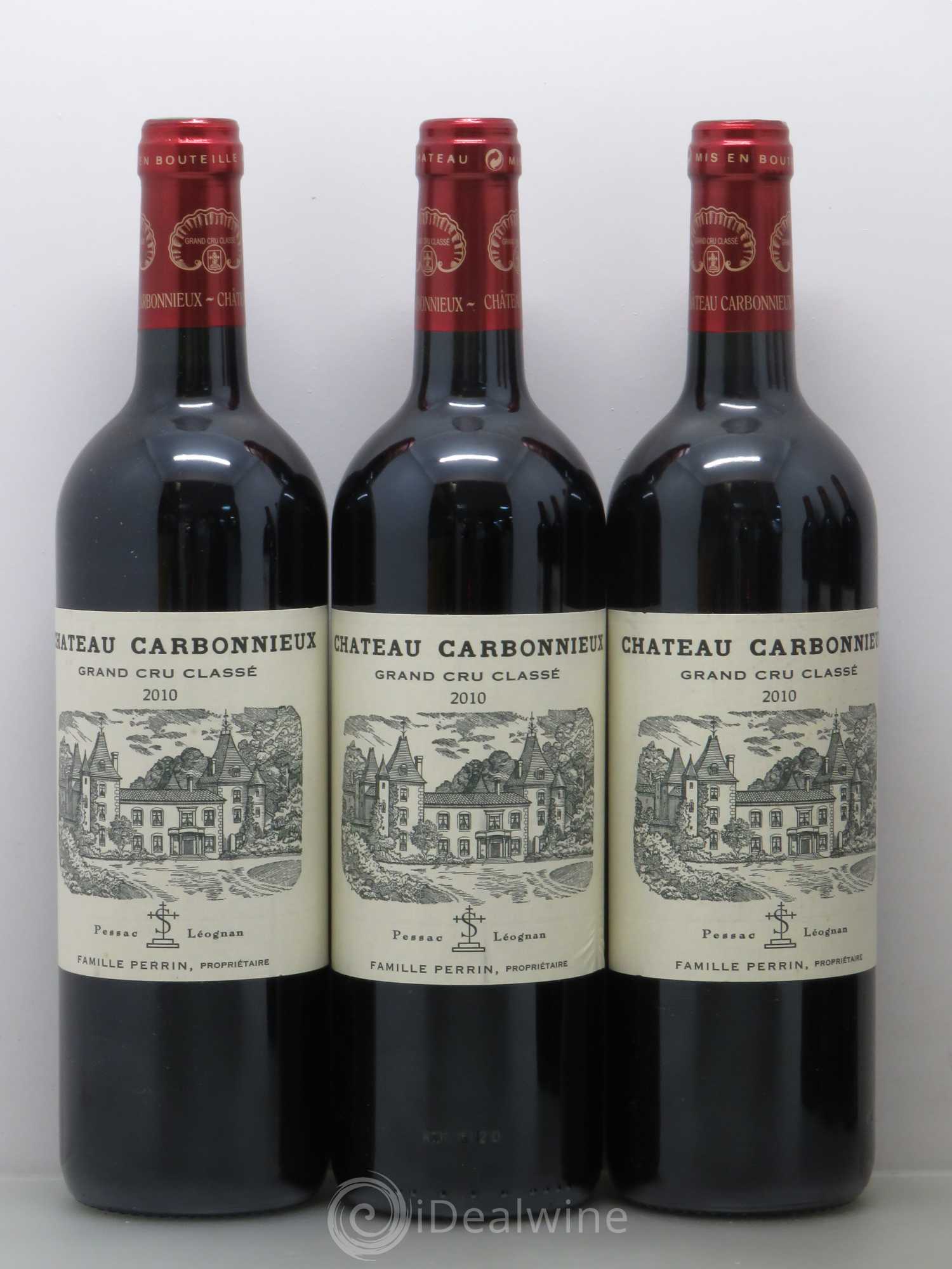 Château Carbonnieux Cru Classé de Graves 2010 - Lotto di 6 bottiglie - 1
