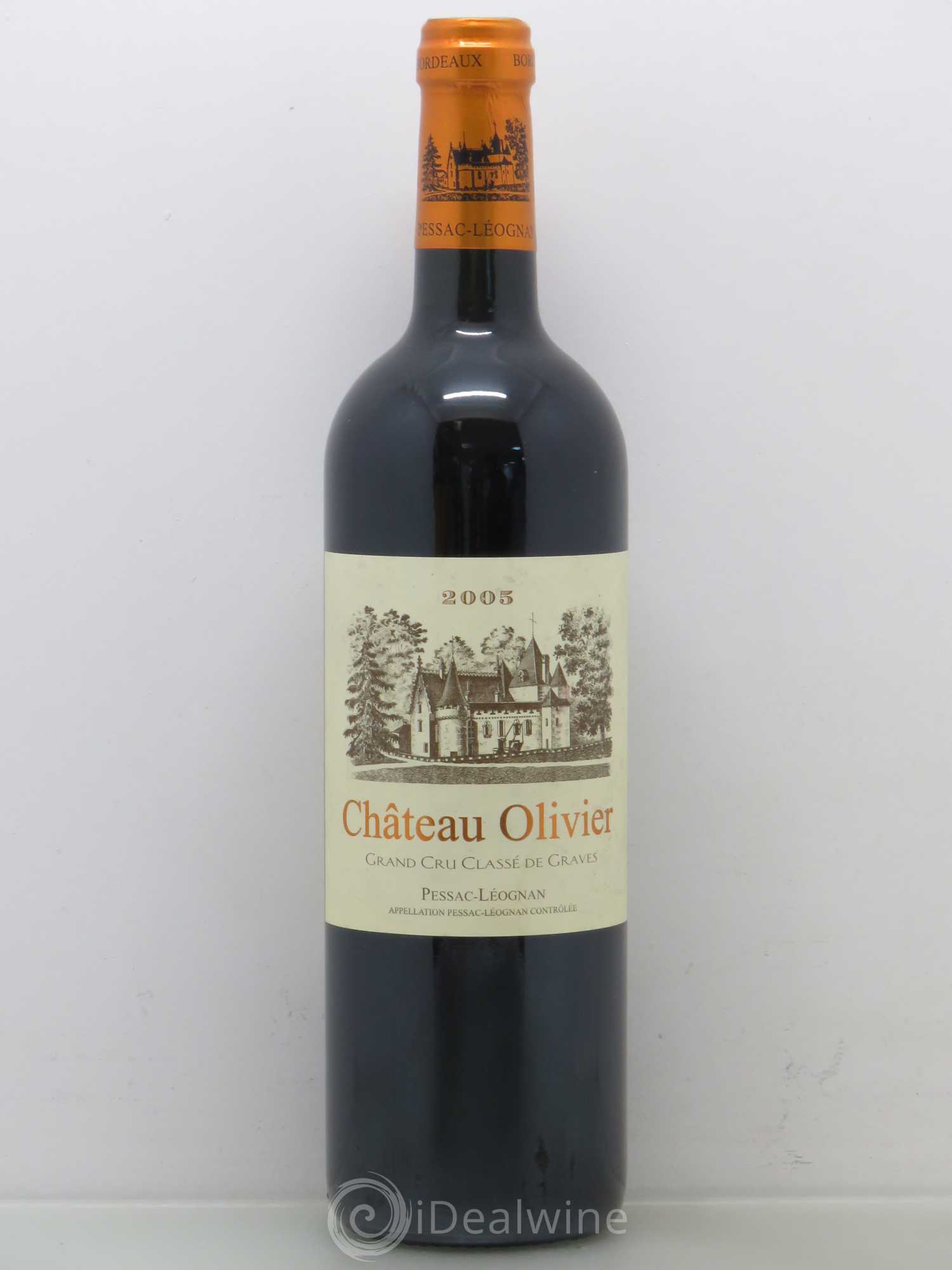 Château Olivier Cru Classé de Graves 2005 - Lot de 1 bouteille - 0