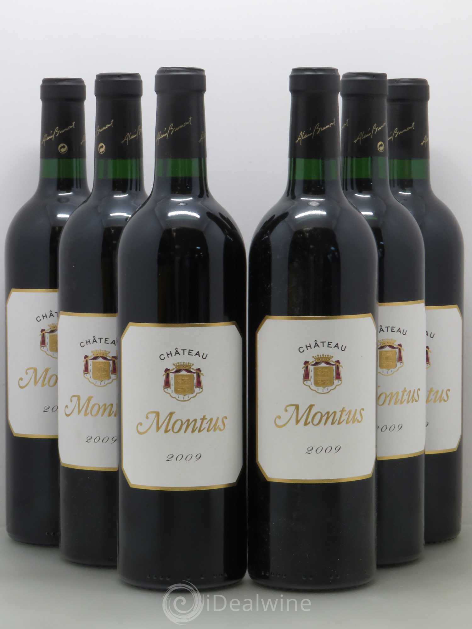 Madiran Château Montus Alain Brumont 2009 - Lot de 6 bouteilles - 0