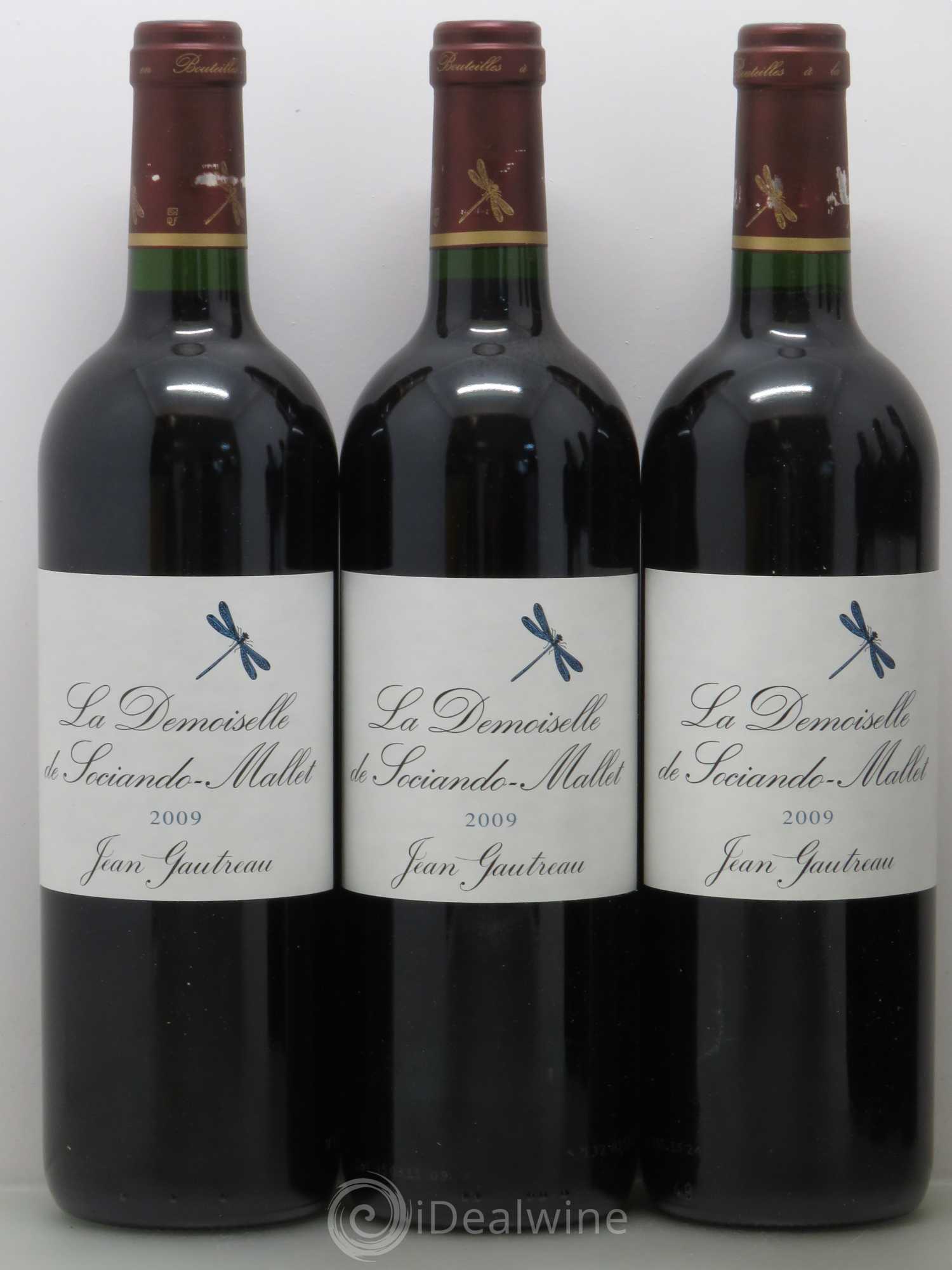 Demoiselle de Sociando Mallet Second Vin 2009 - Lot de 6 bouteilles - 1
