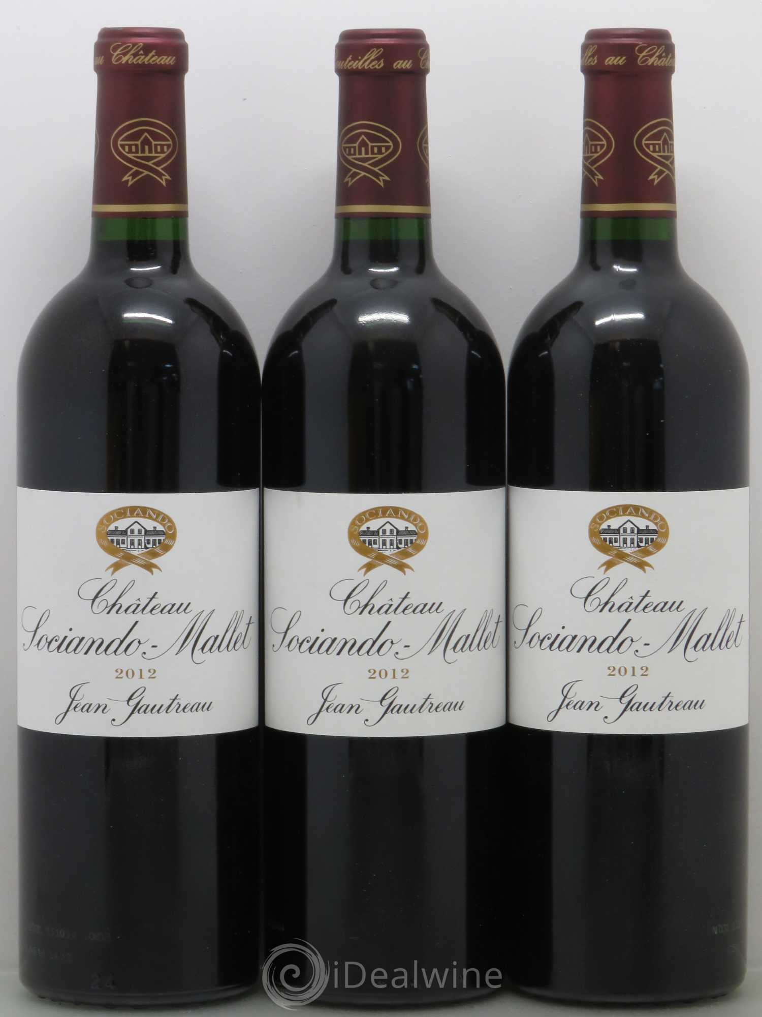 Château Sociando Mallet 2012 - Lot de 6 bouteilles - 2