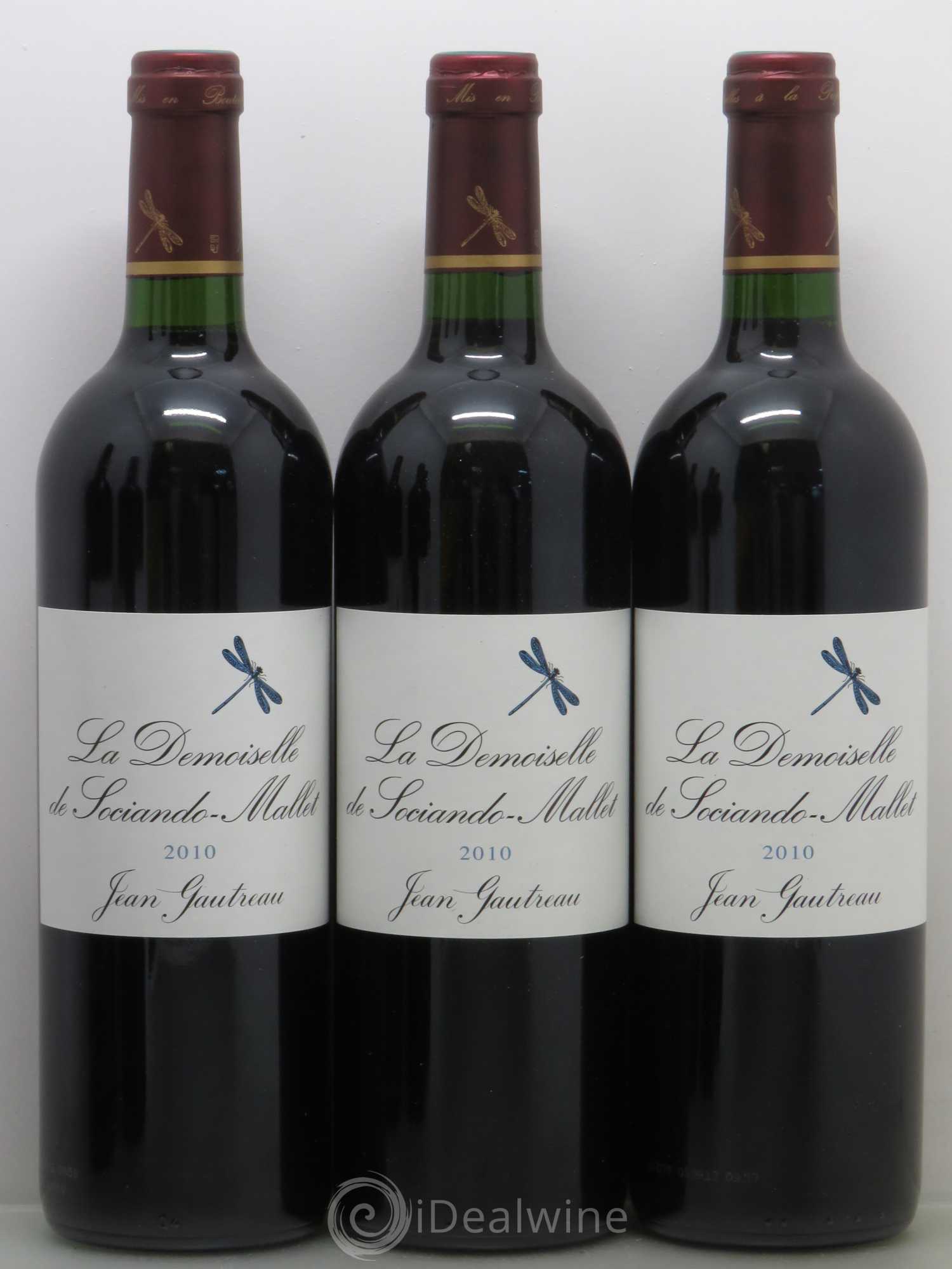 Demoiselle de Sociando Mallet Second Vin 2010 - Lot de 6 bouteilles - 2