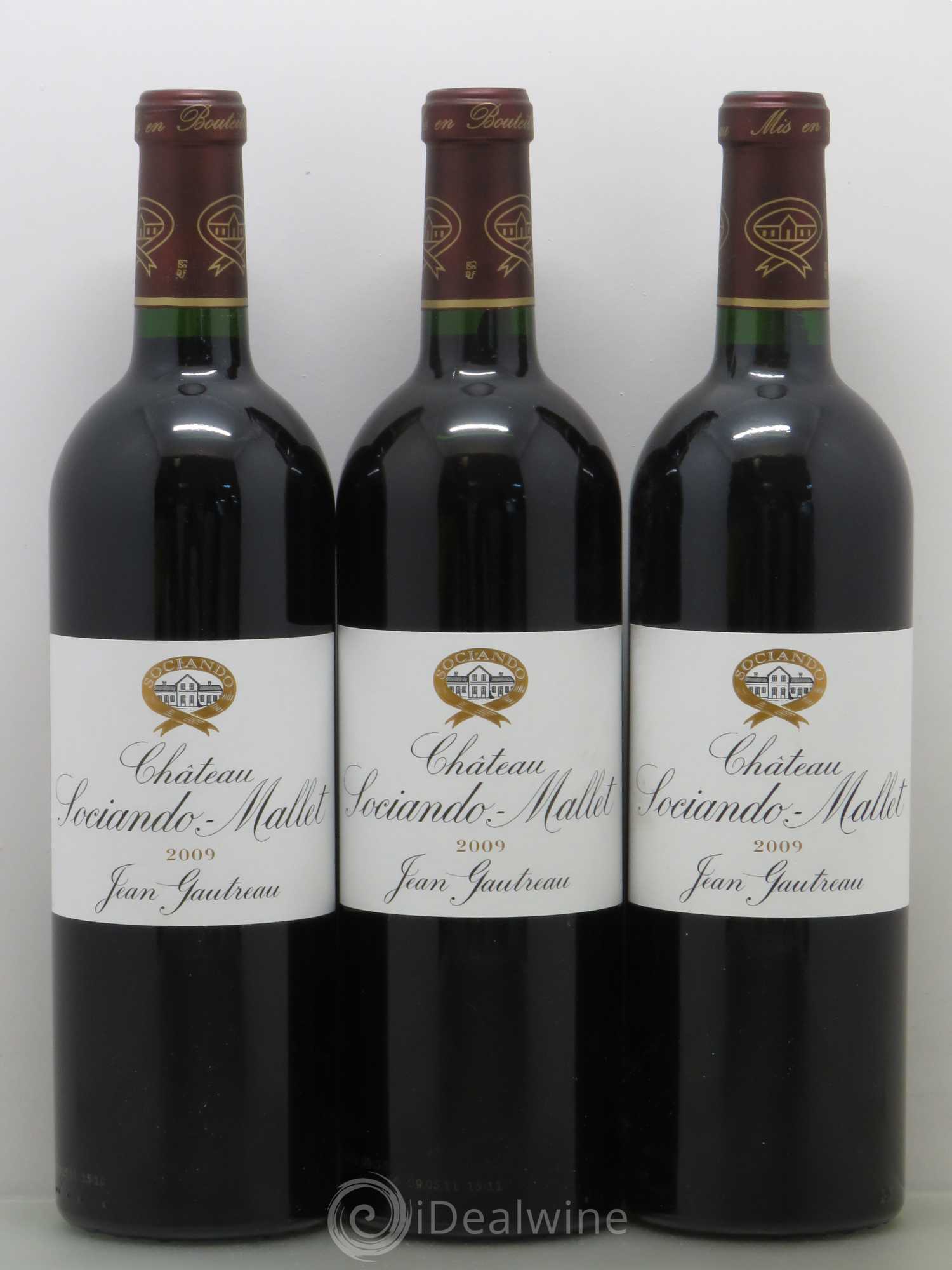 Château Sociando Mallet 2009 - Lot de 6 bouteilles - 2