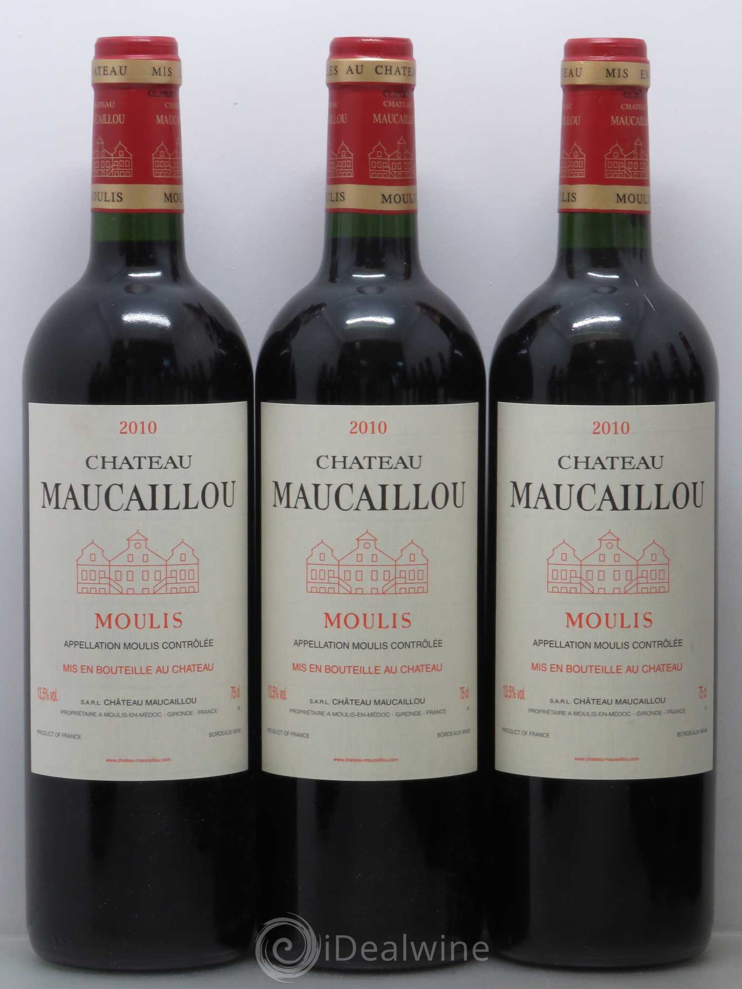 Château Maucaillou 2010 - Lot de 12 bouteilles - 1