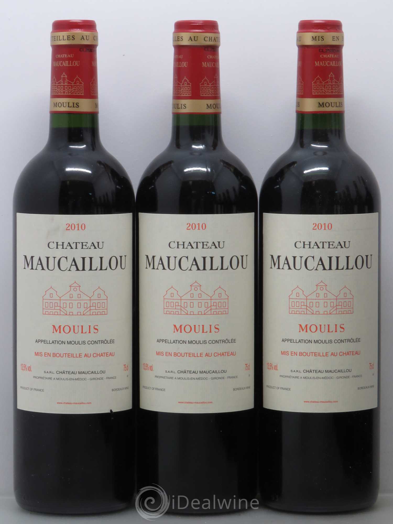 Château Maucaillou 2010 - Lot de 12 bouteilles - 2