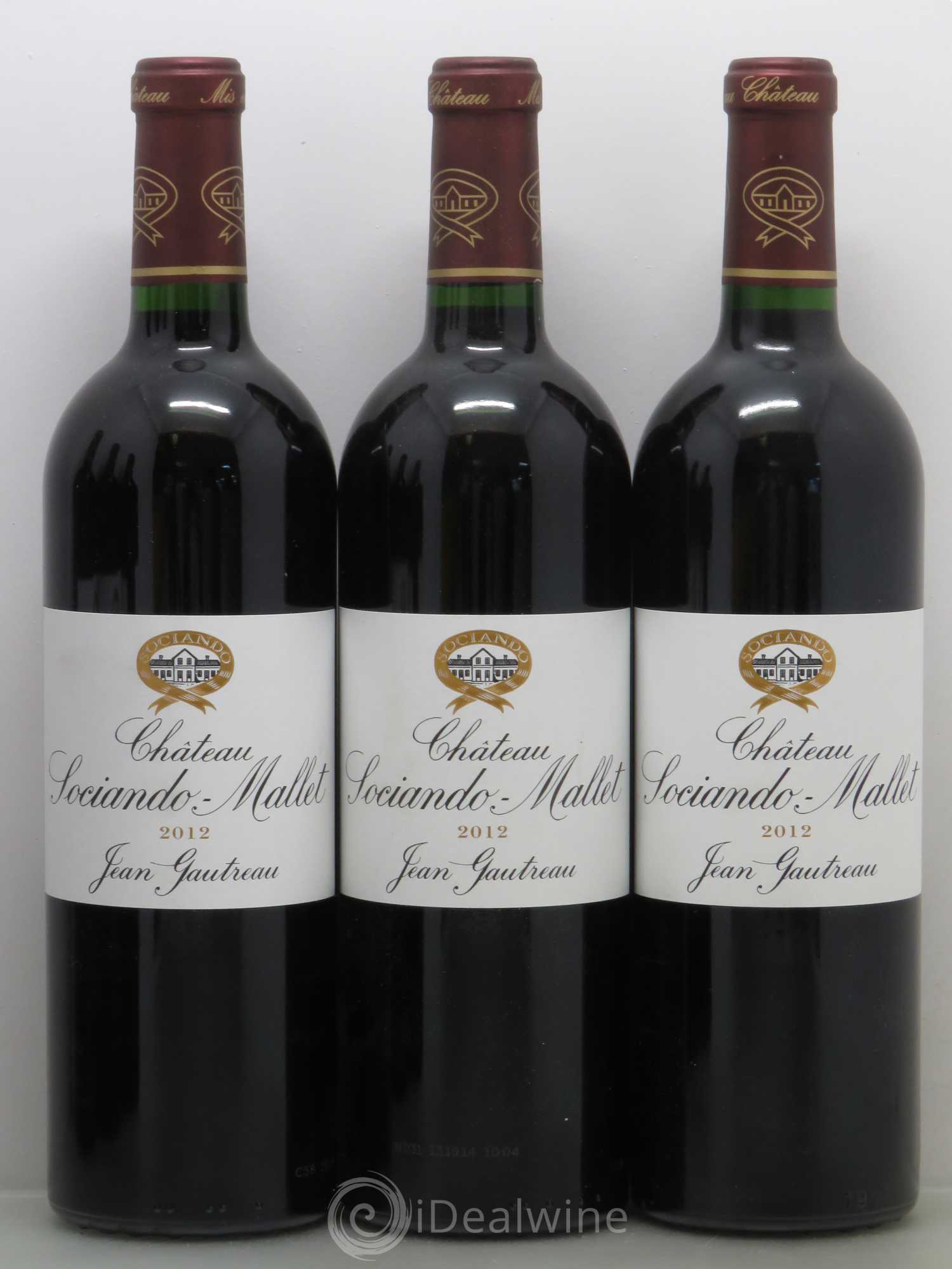 Château Sociando Mallet 2012 - Lot de 6 bouteilles - 1
