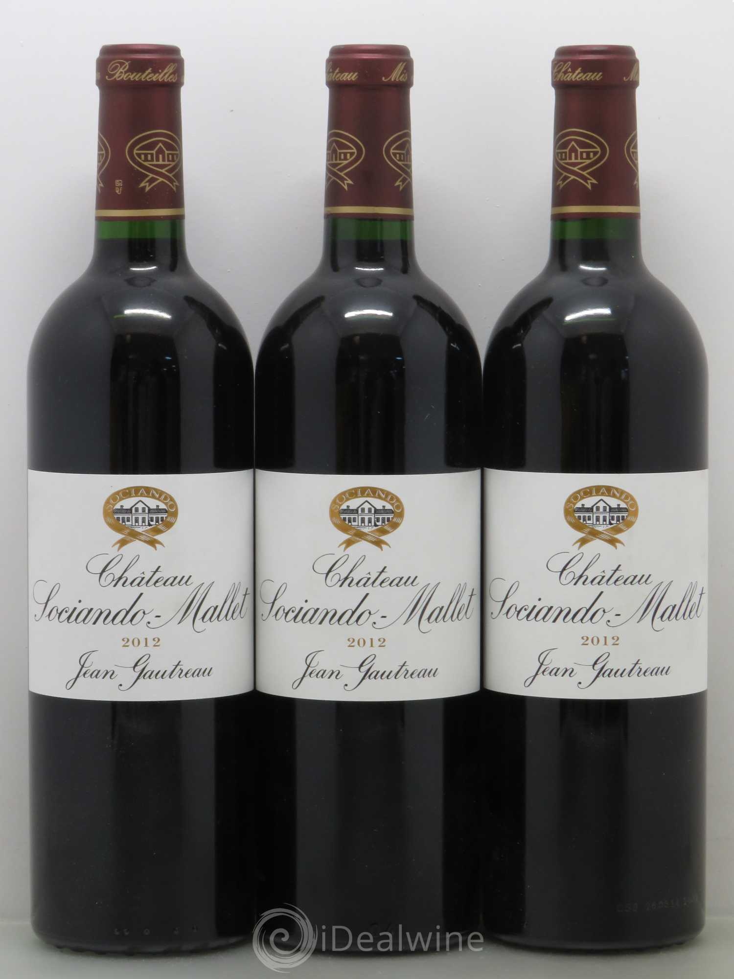 Château Sociando Mallet 2012 - Lot de 6 bouteilles - 2