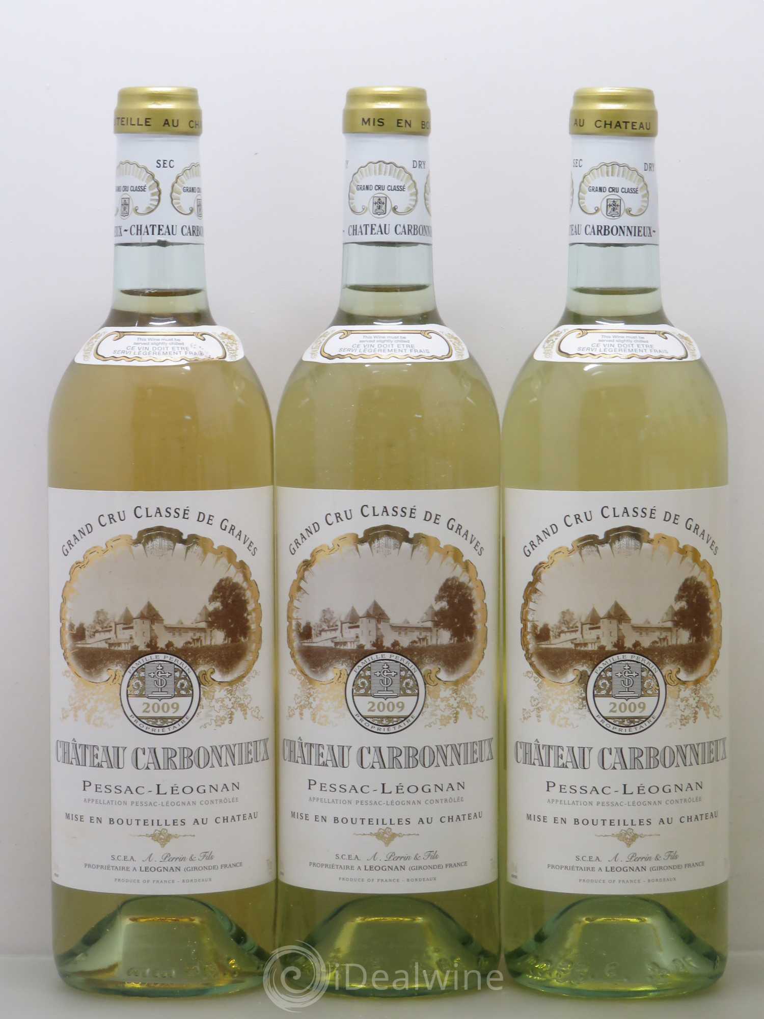 Château Carbonnieux Cru Classé de Graves 2009 - Lot de 12 bouteilles - 2