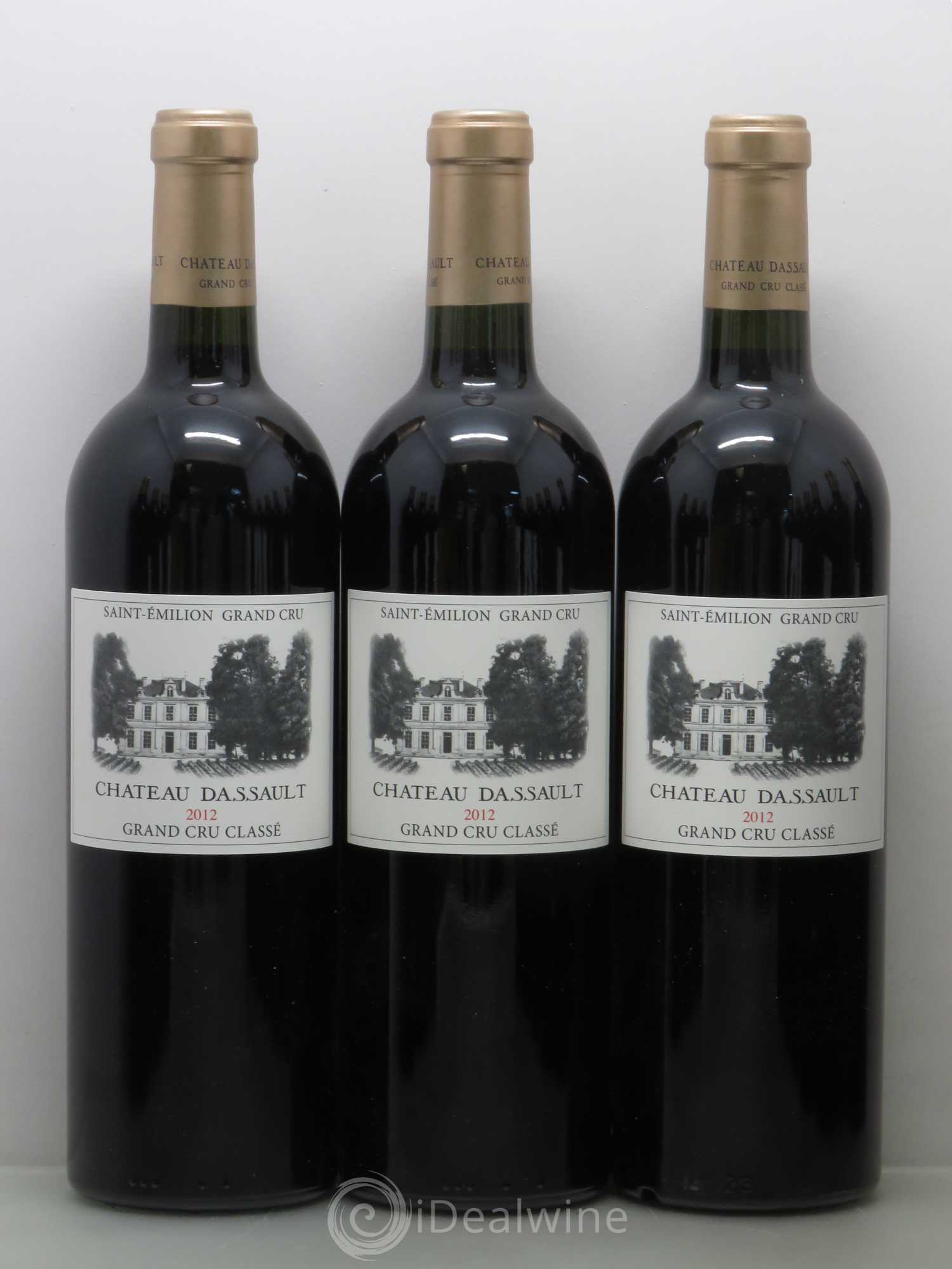 Château Dassault Grand Cru Classé 2012 - Lot de 12 bouteilles - 1