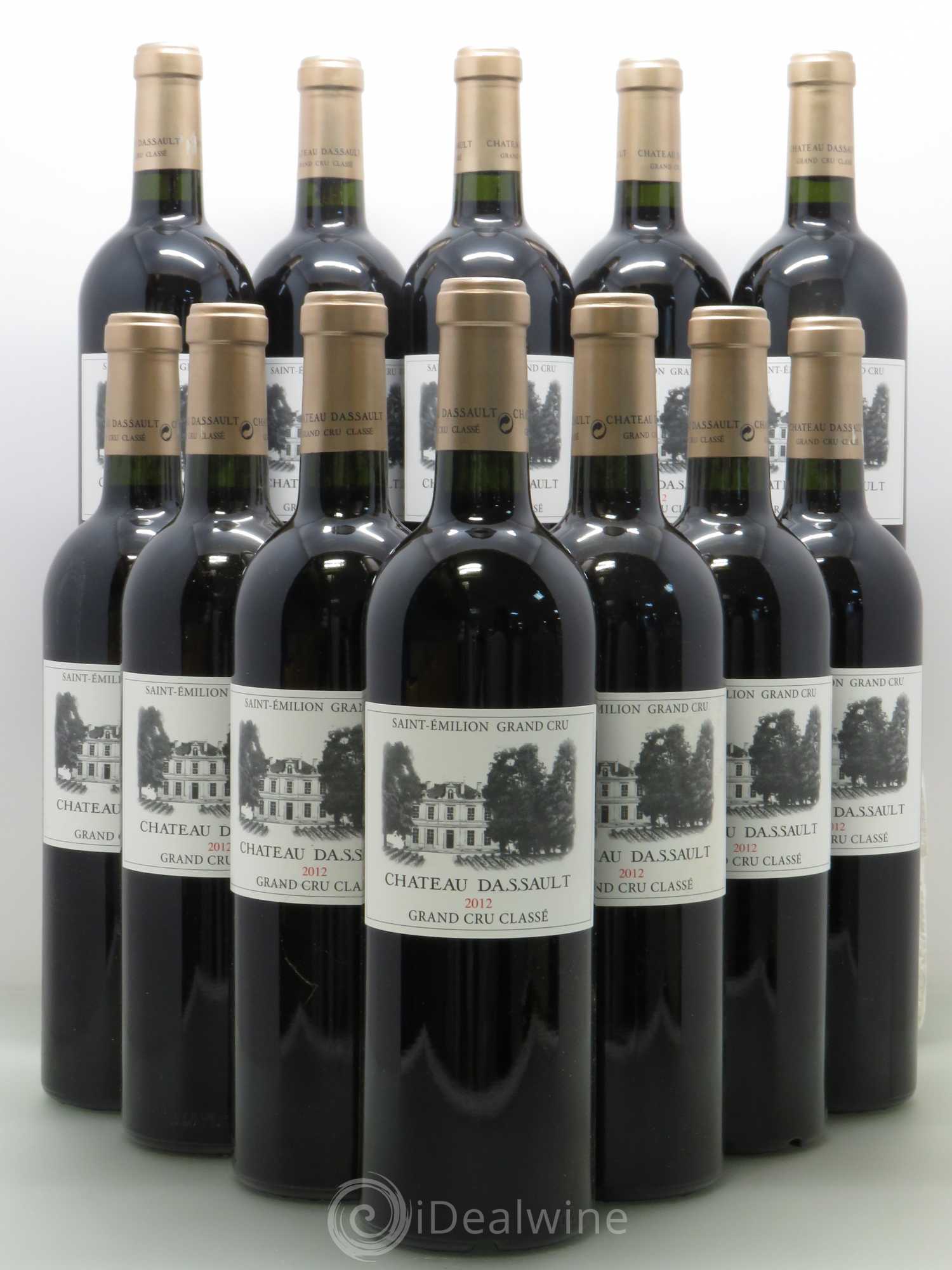 Château Dassault Grand Cru Classé 2012 - Lot de 12 bouteilles - 0
