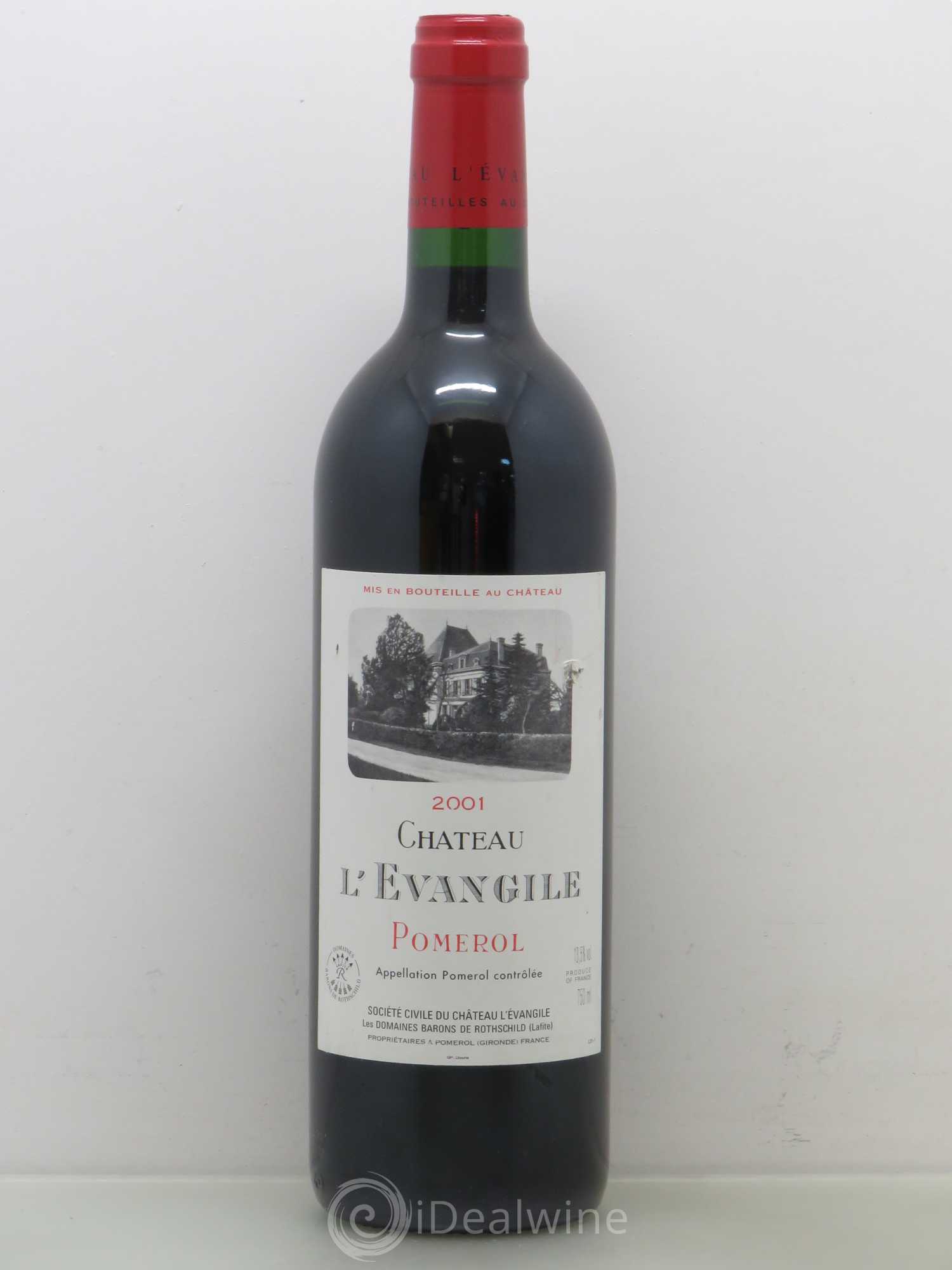 Château l' Évangile 2001 - Lot de 1 bouteille - 0