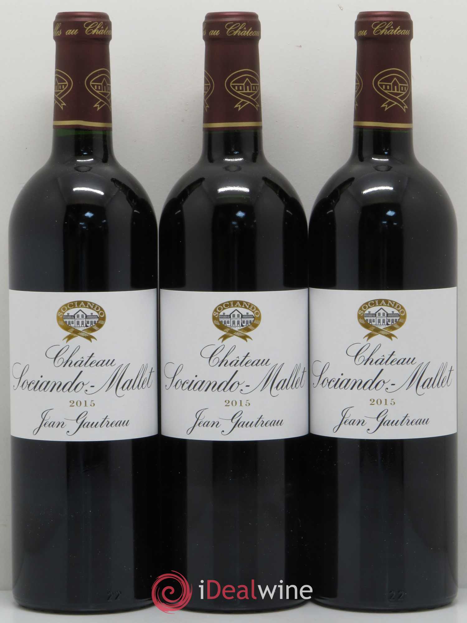 Château Sociando Mallet 2015 - Lot de 12 bouteilles - 3