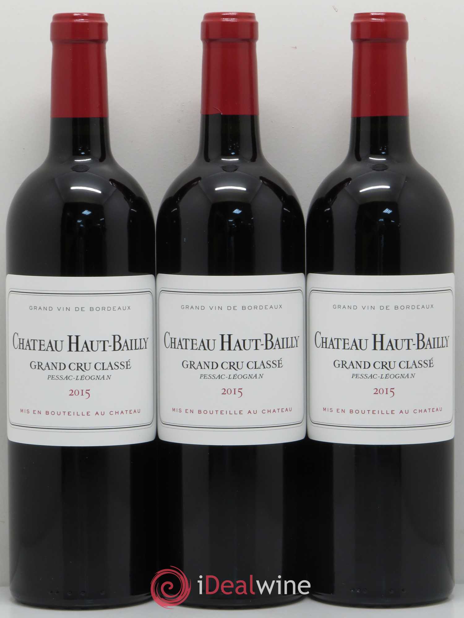 Château Haut-Bailly Cru Classé de Graves 2015 - Lot de 6 bouteilles - 2