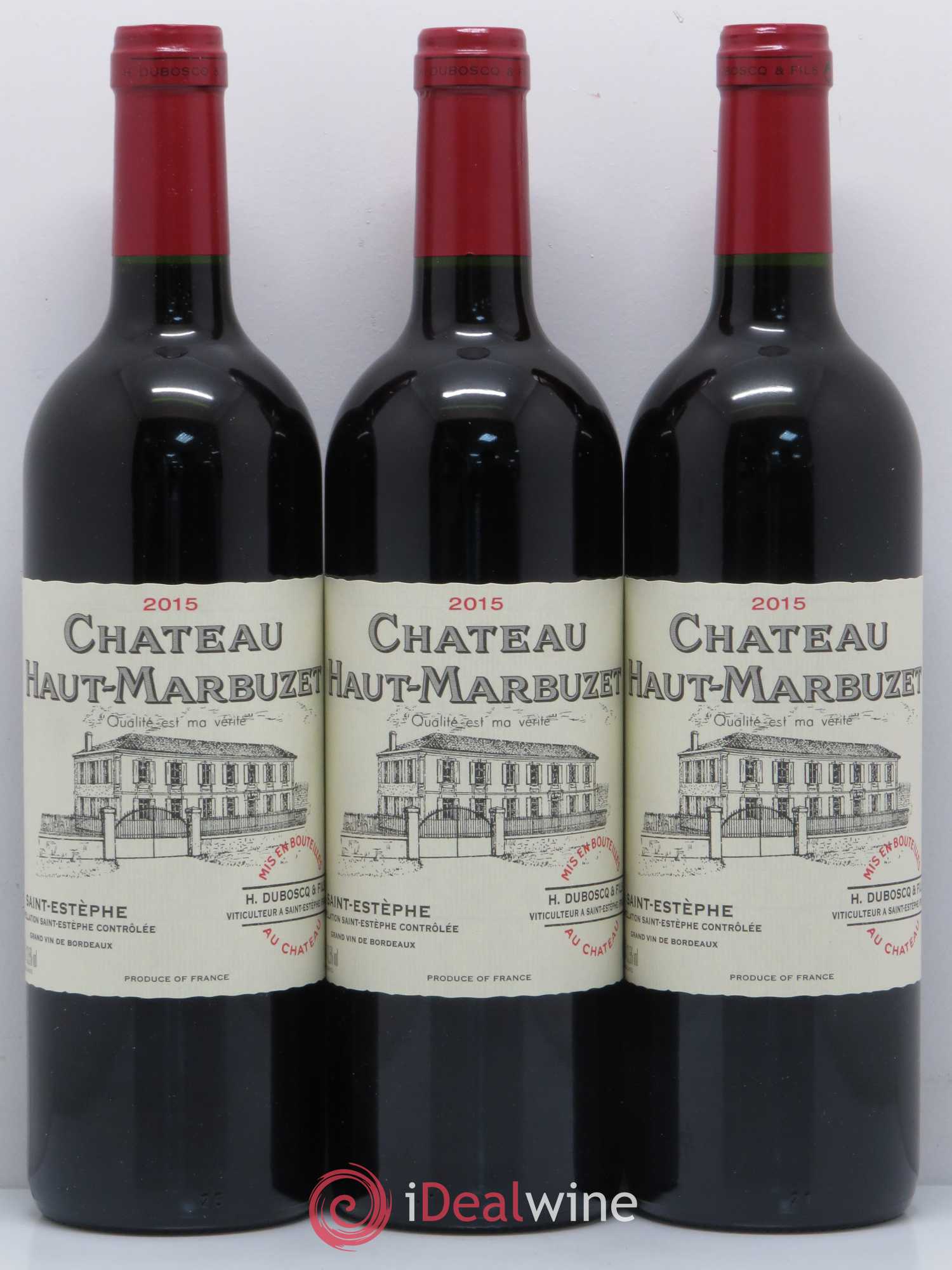Château Haut Marbuzet 2015 - Lot de 12 bouteilles - 2
