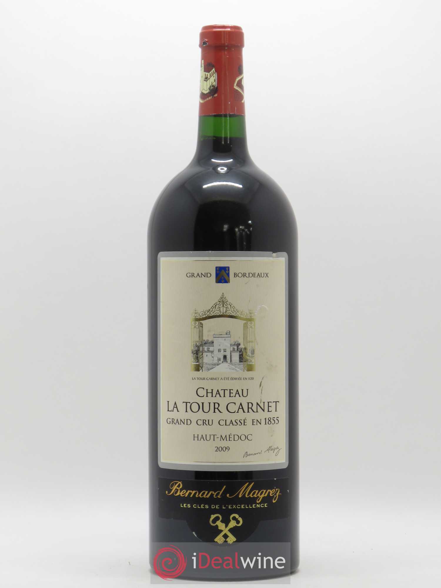 Château la Tour Carnet 4ème Grand Cru Classé 2009 - Lot de 1 magnum - 0