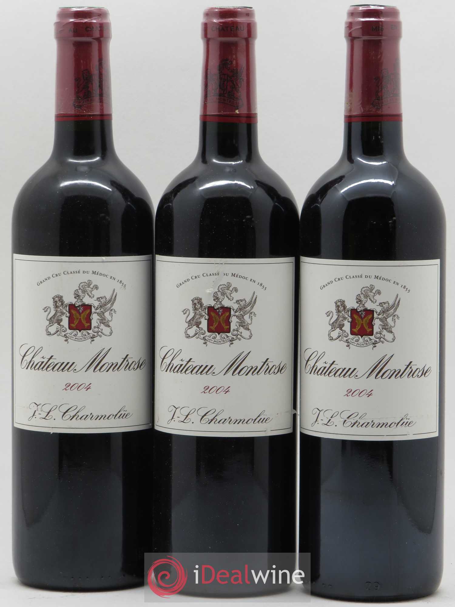 Château Montrose 2ème Grand Cru Classé 2004 - Lot de 6 bouteilles - 1