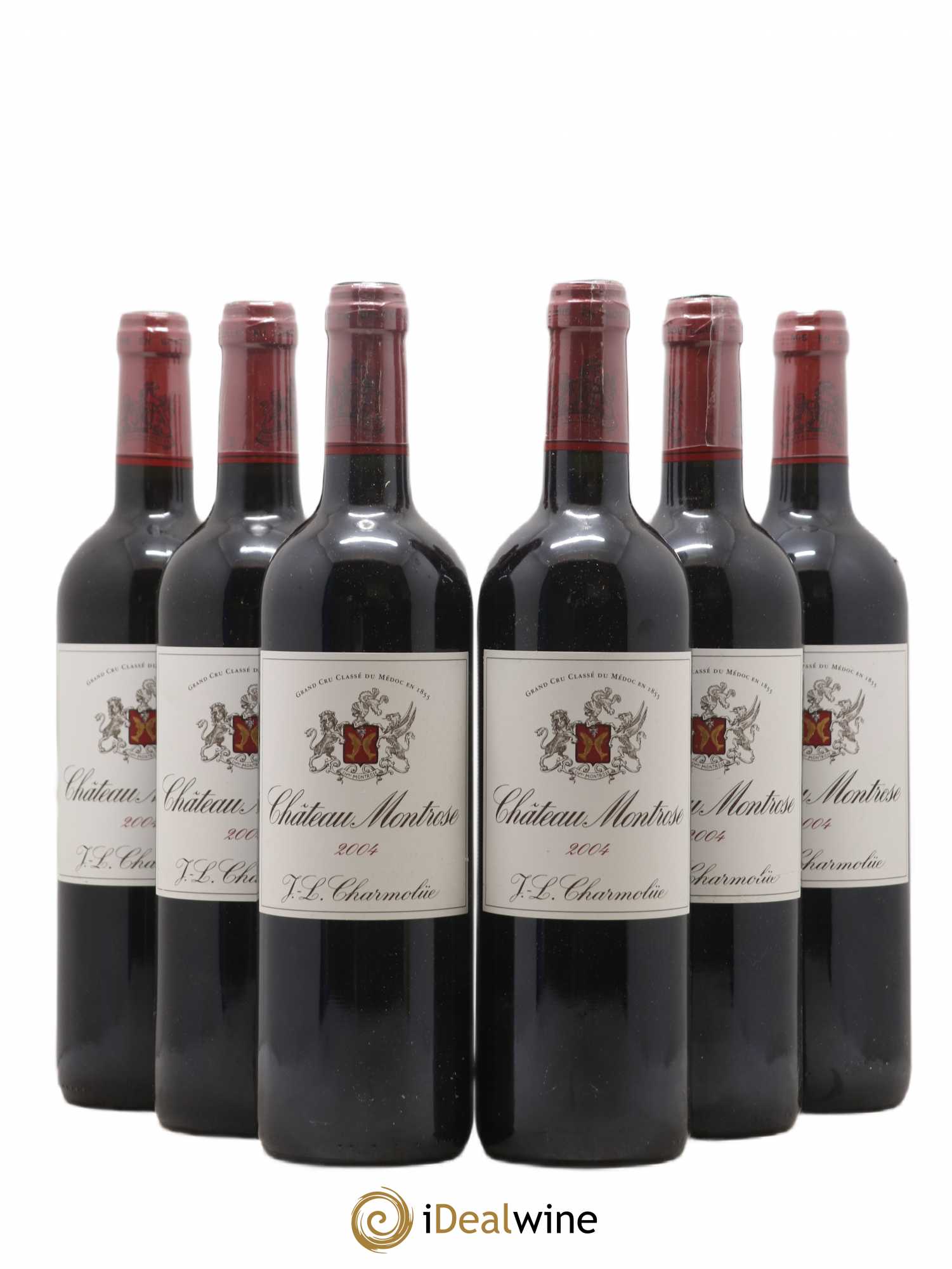 Château Montrose 2ème Grand Cru Classé 2004 - Lot de 6 bouteilles - 0