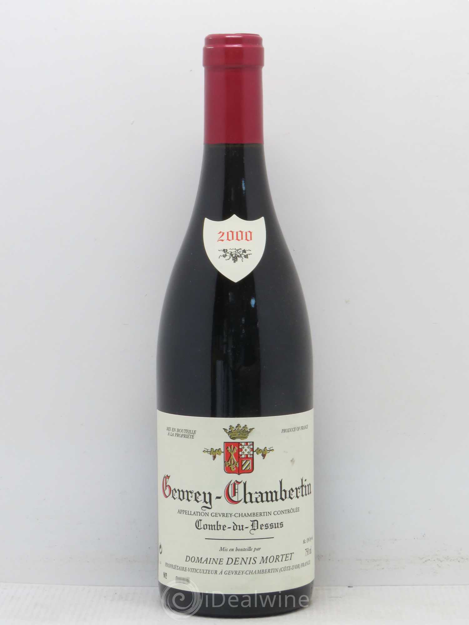 Gevrey-Chambertin Denis Mortet (Domaine) Combes Du Dessus 2000 - Lot de 1 bouteille - 0